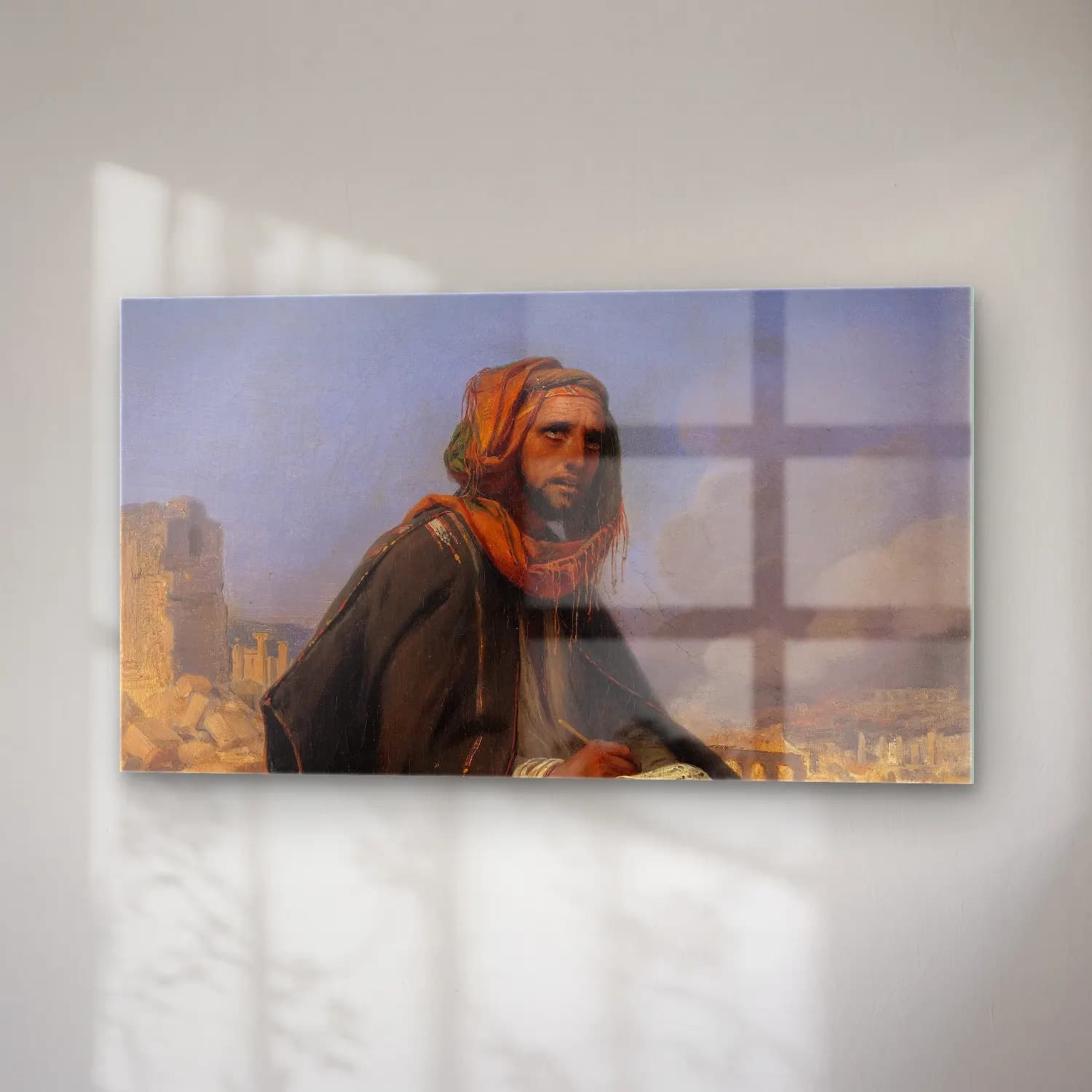 Horace Vernet – Jeremiah on the ruins of Jerusalem cam tablo — sağ açıdan görünüm