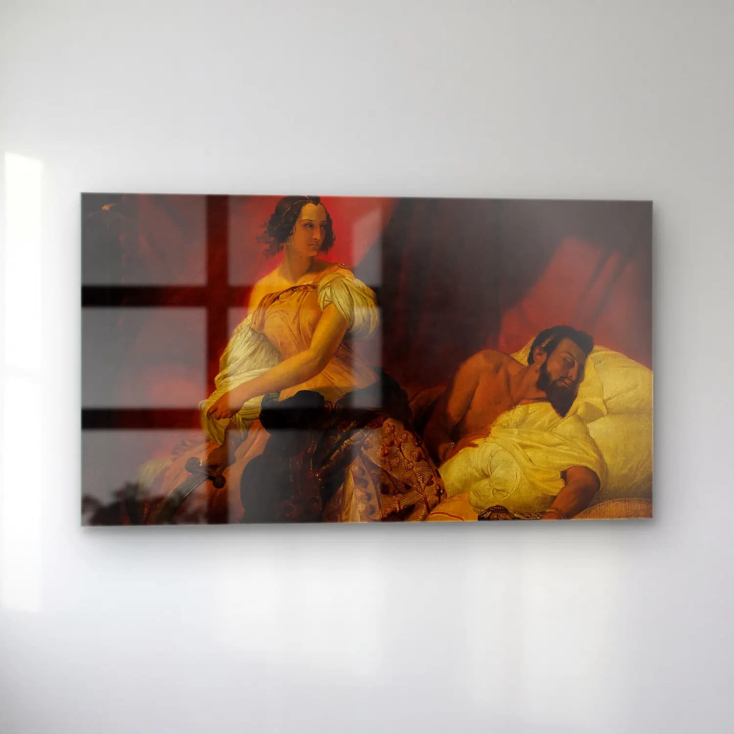 Horace Vernet – Judith & Holifer cam tablo — sol açıdan görünüm