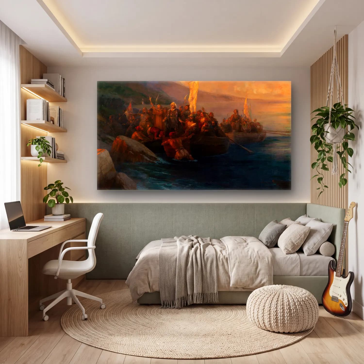 Konstantinovich Aivazovsky – Seascape cam tablo — genç odasında