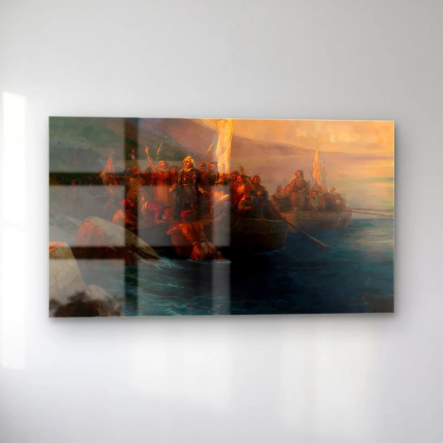 Konstantinovich Aivazovsky – Seascape cam tablo — sol açıdan görünüm