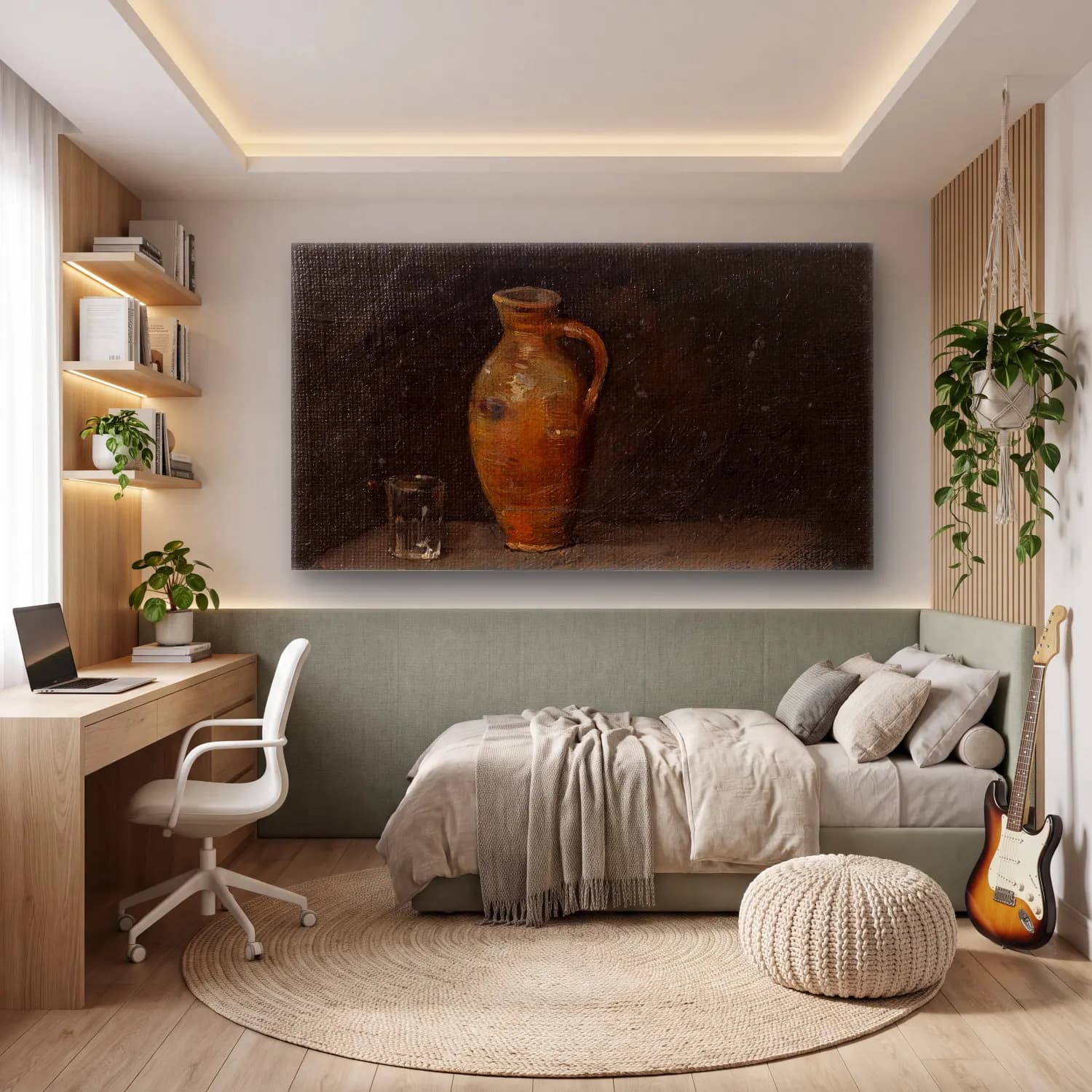 Richard Bergh – Still-life cam tablo — genç odasında