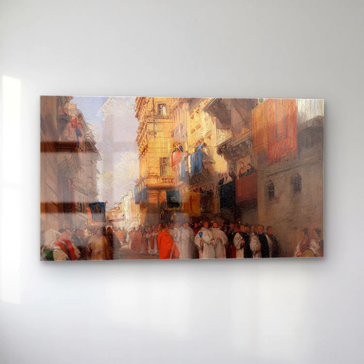 Richard Parkes Bonington – Corso Sant’Anastasia, Verona cam tablo — sol açıdan görünüm