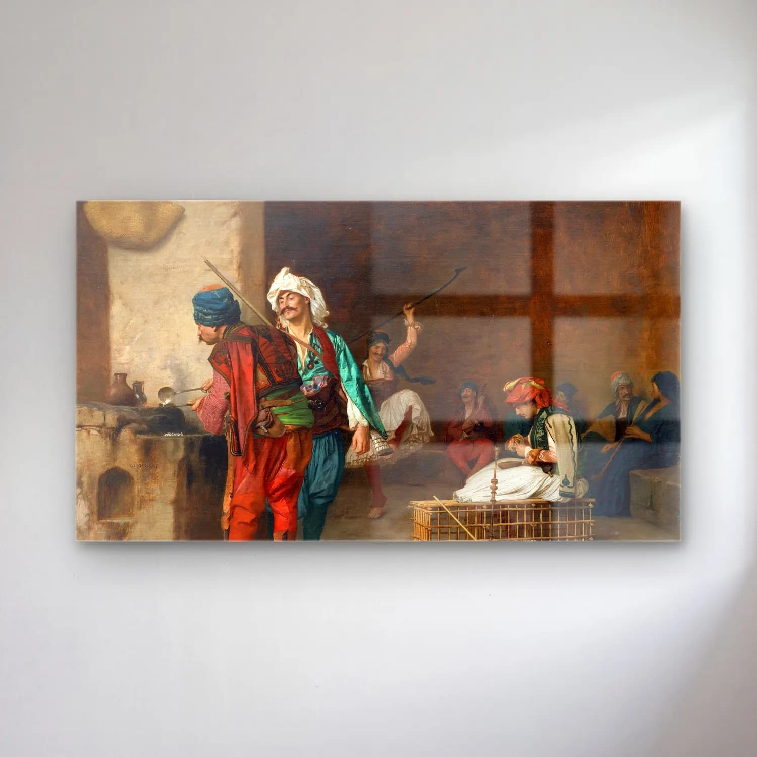 Yağlı Boya Dini Sahne No. 53 cam tablo — Yağlı Boya Dini Sahne No. 53 — yağlı boya dini sahne