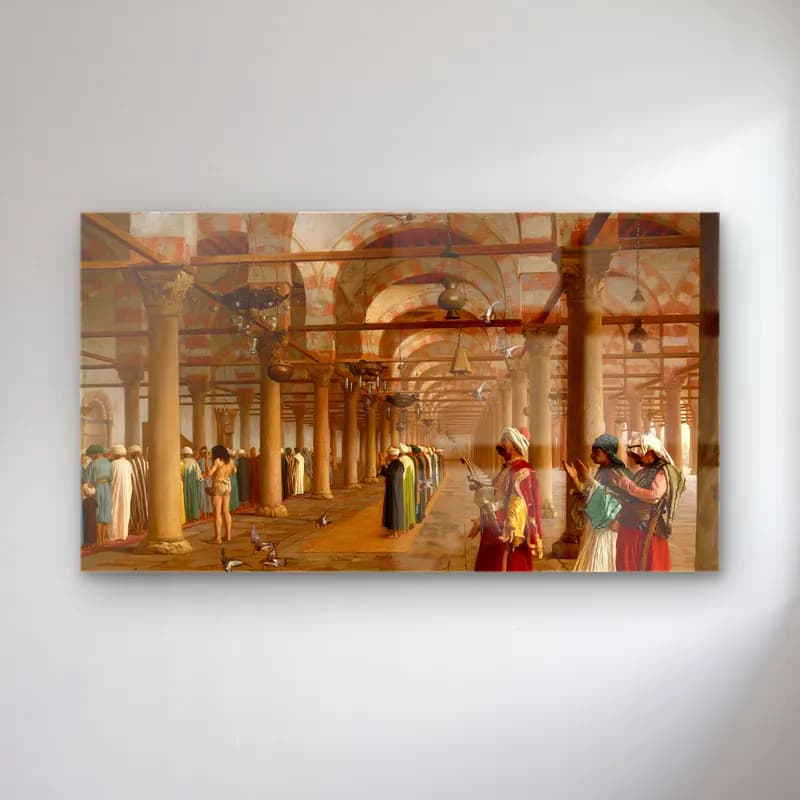 Yağlı Boya Dini Sahne No. 63 cam tablo — Yağlı Boya Dini Sahne No. 63 — yağlı boya dini sahne