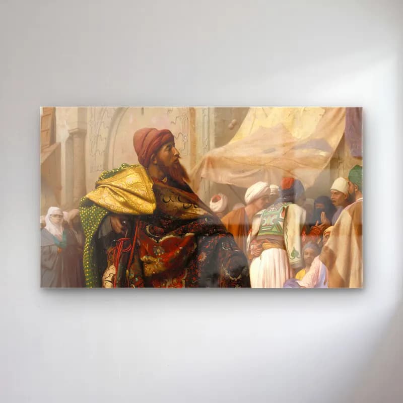 Yağlı Boya Dini Sahne No. 64 cam tablo — Yağlı Boya Dini Sahne No. 64 — yağlı boya dini sahne