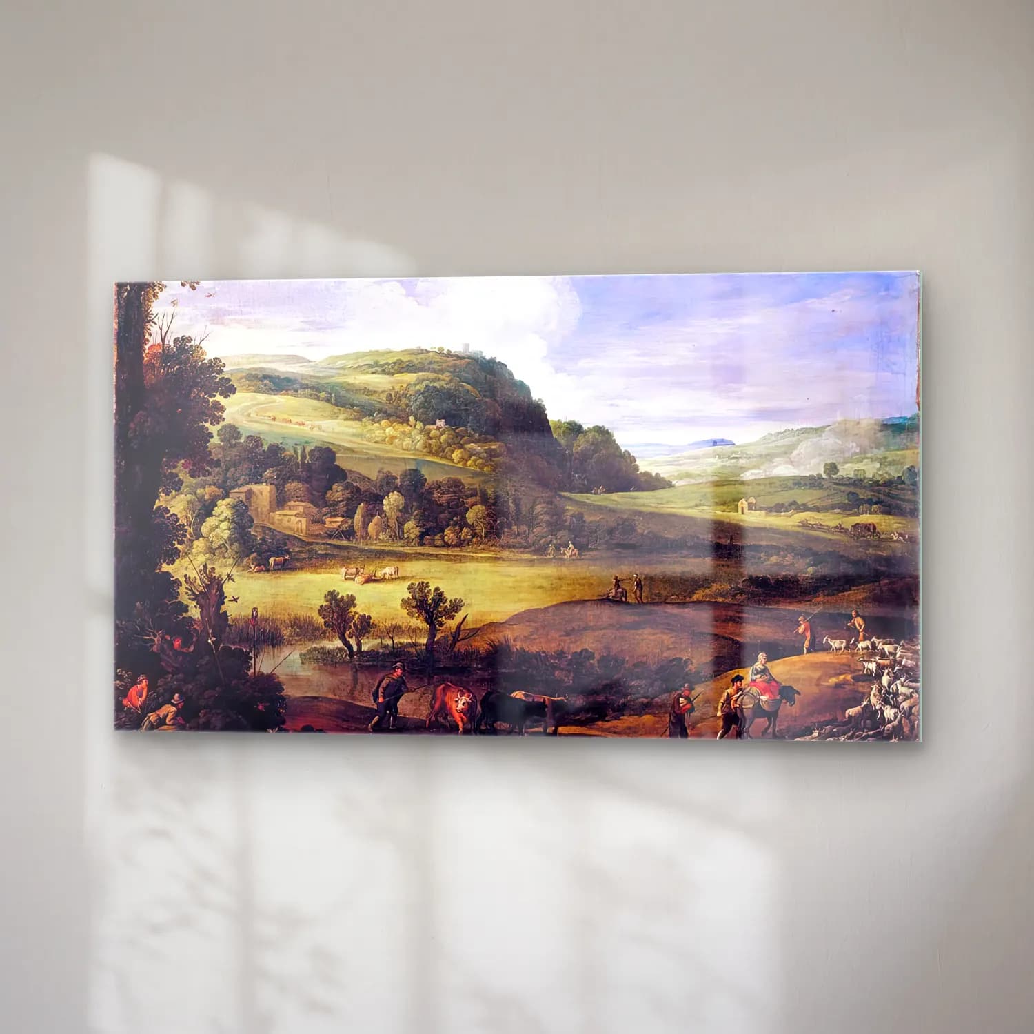 Paul Bril – An Extensive Landscape cam tablo — sağ açıdan görünüm