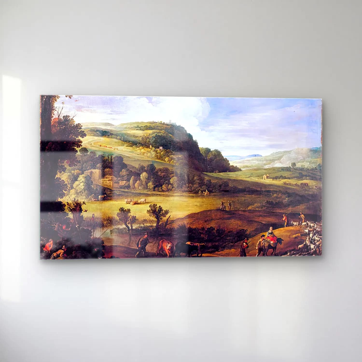 Paul Bril – An Extensive Landscape cam tablo — sol açıdan görünüm