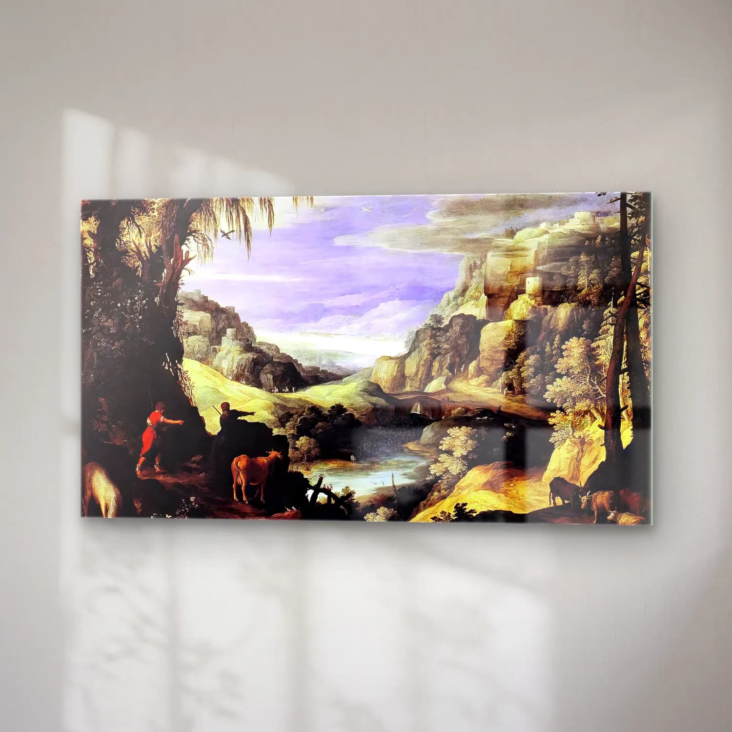 Paul Bril – Landscape with Mercury and Argus cam tablo — sağ açıdan görünüm