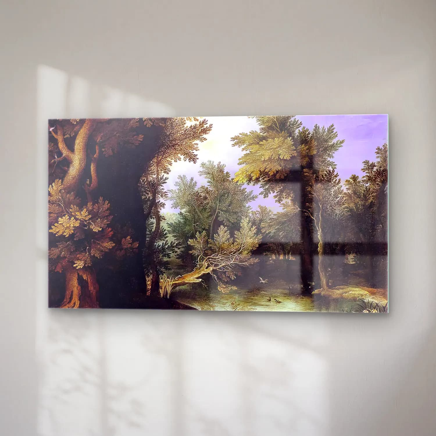 Paul Bril – Landscape with a Marsh cam tablo — sağ açıdan görünüm