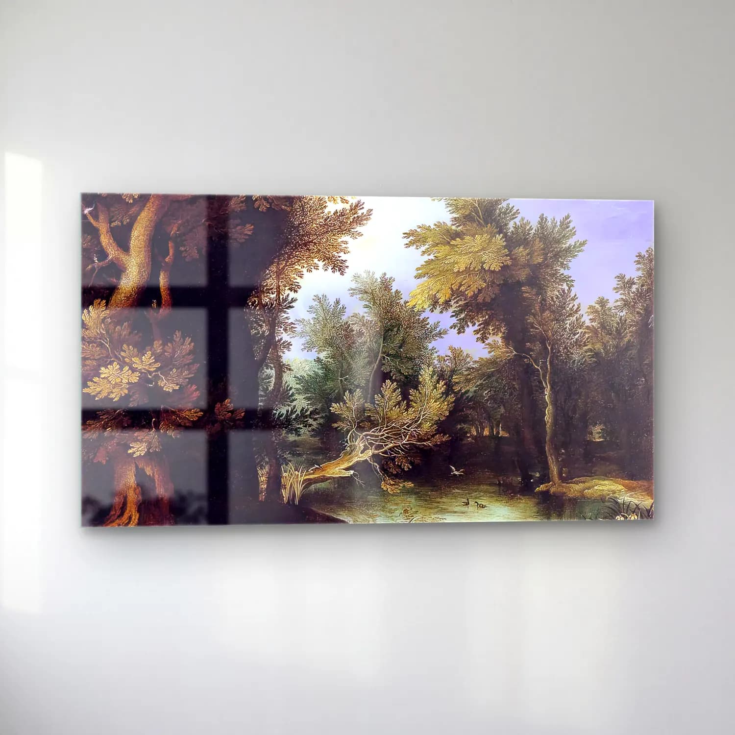Paul Bril – Landscape with a Marsh cam tablo — sol açıdan görünüm