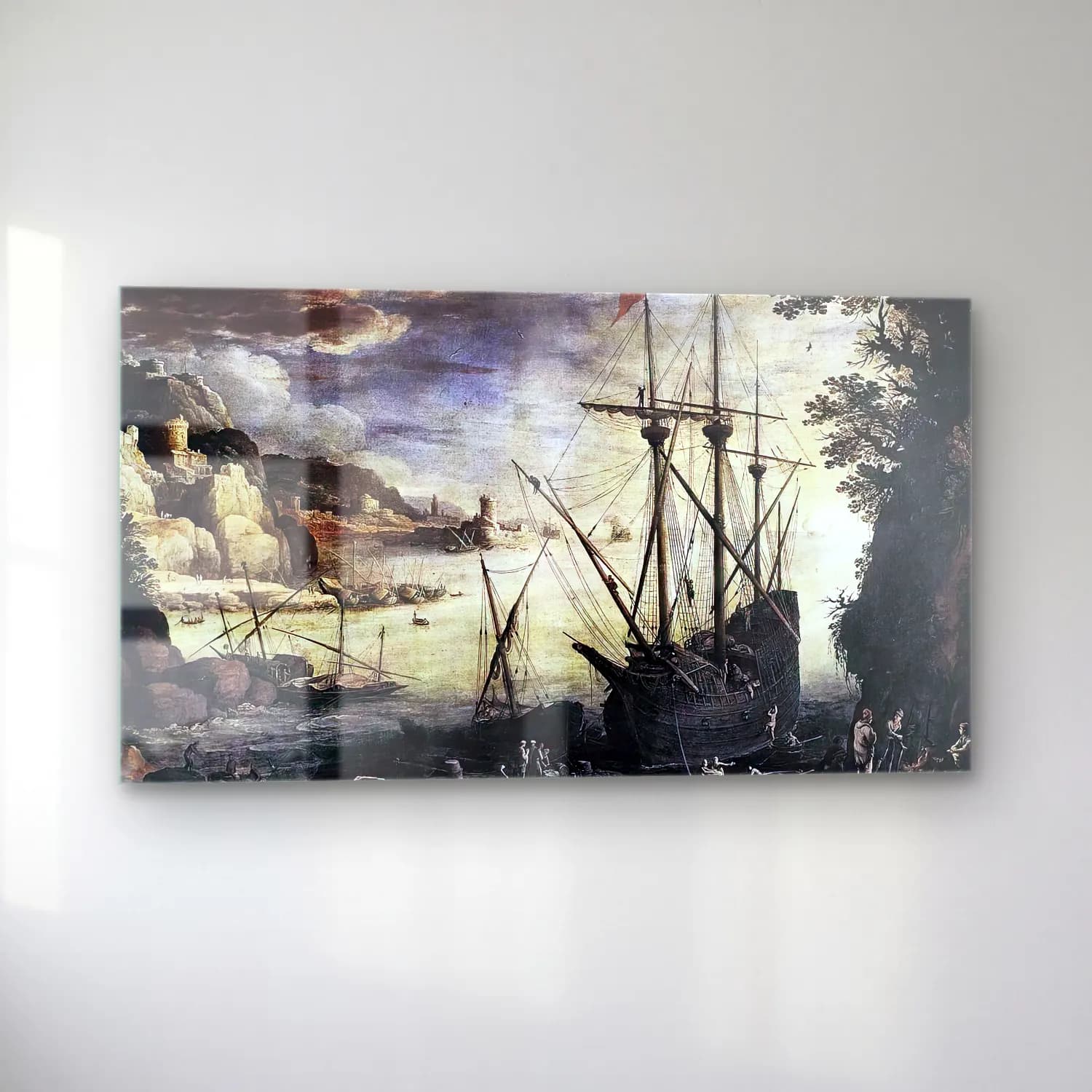 Paul Bril – The Port cam tablo — sol açıdan görünüm