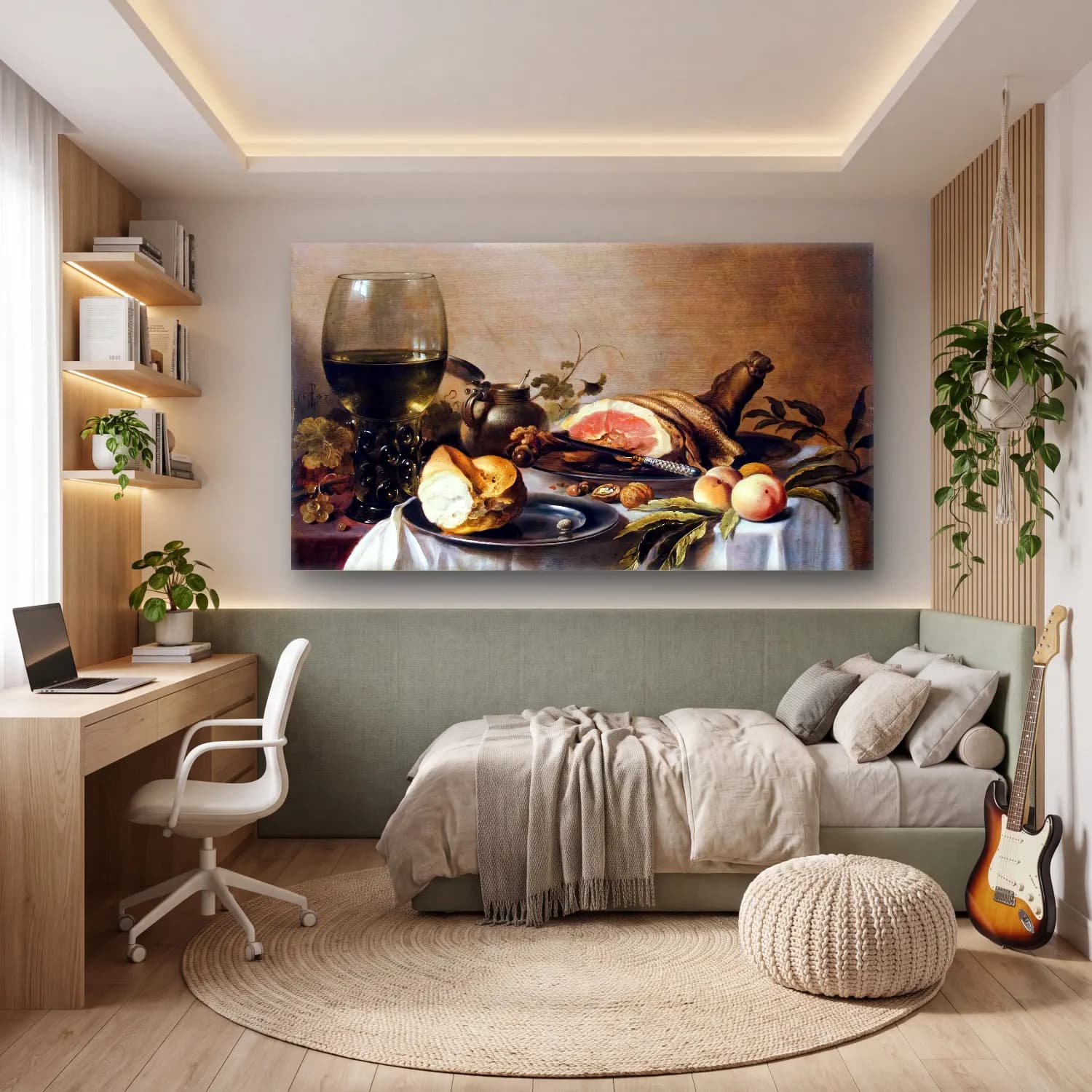 Pieter Claesz – Still-Life cam tablo — genç odasında