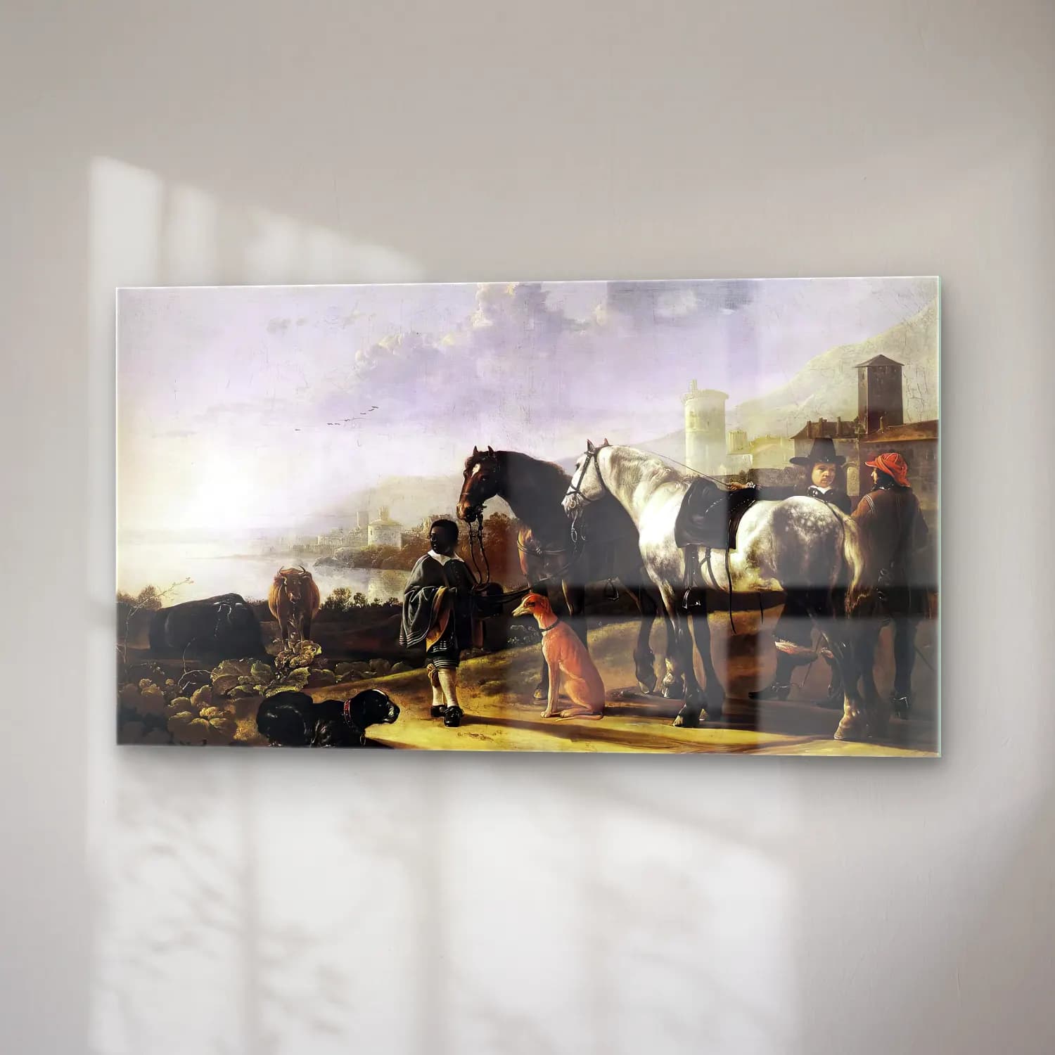 Aelbert Cuyp – The Negro Page cam tablo — sağ açıdan görünüm