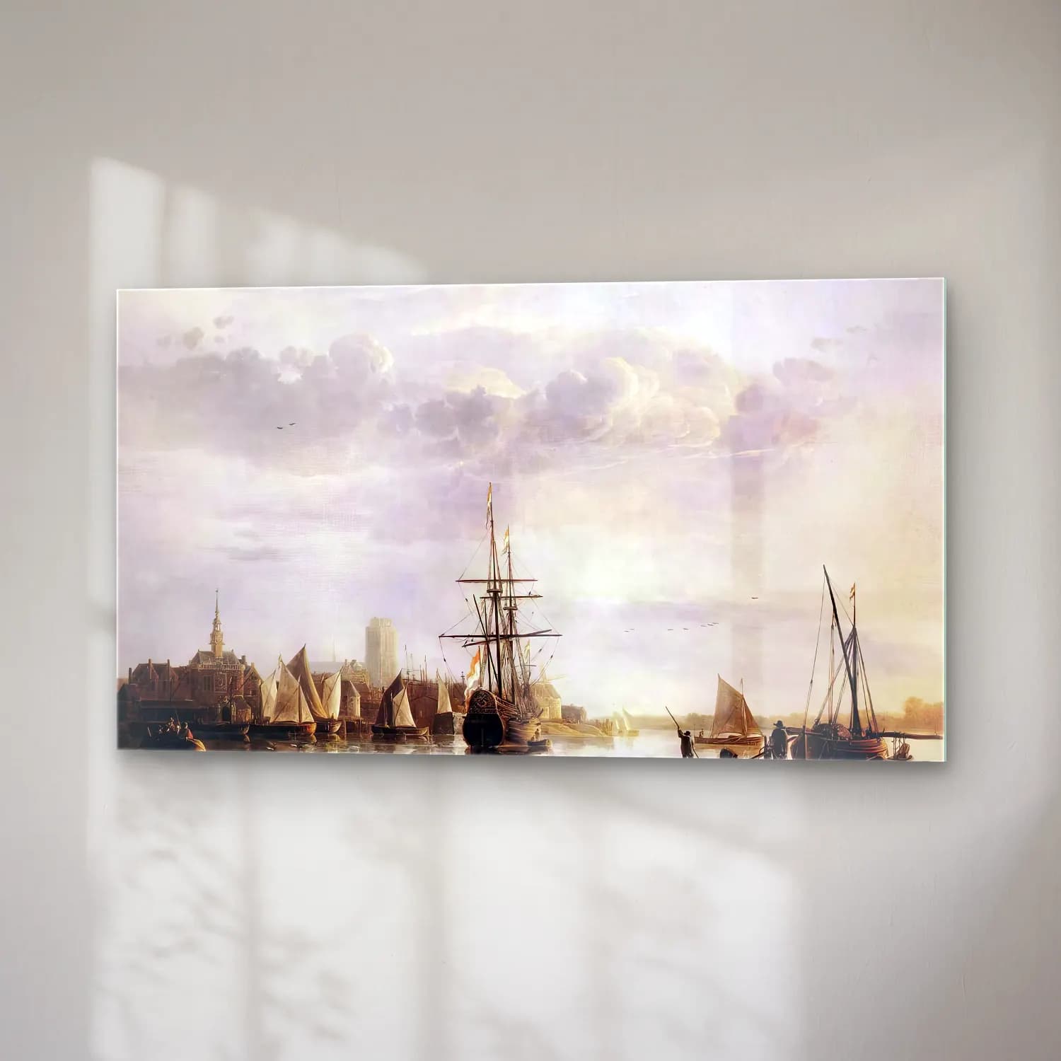 Aelbert Cuyp – View of Dordrecht cam tablo — sağ açıdan görünüm
