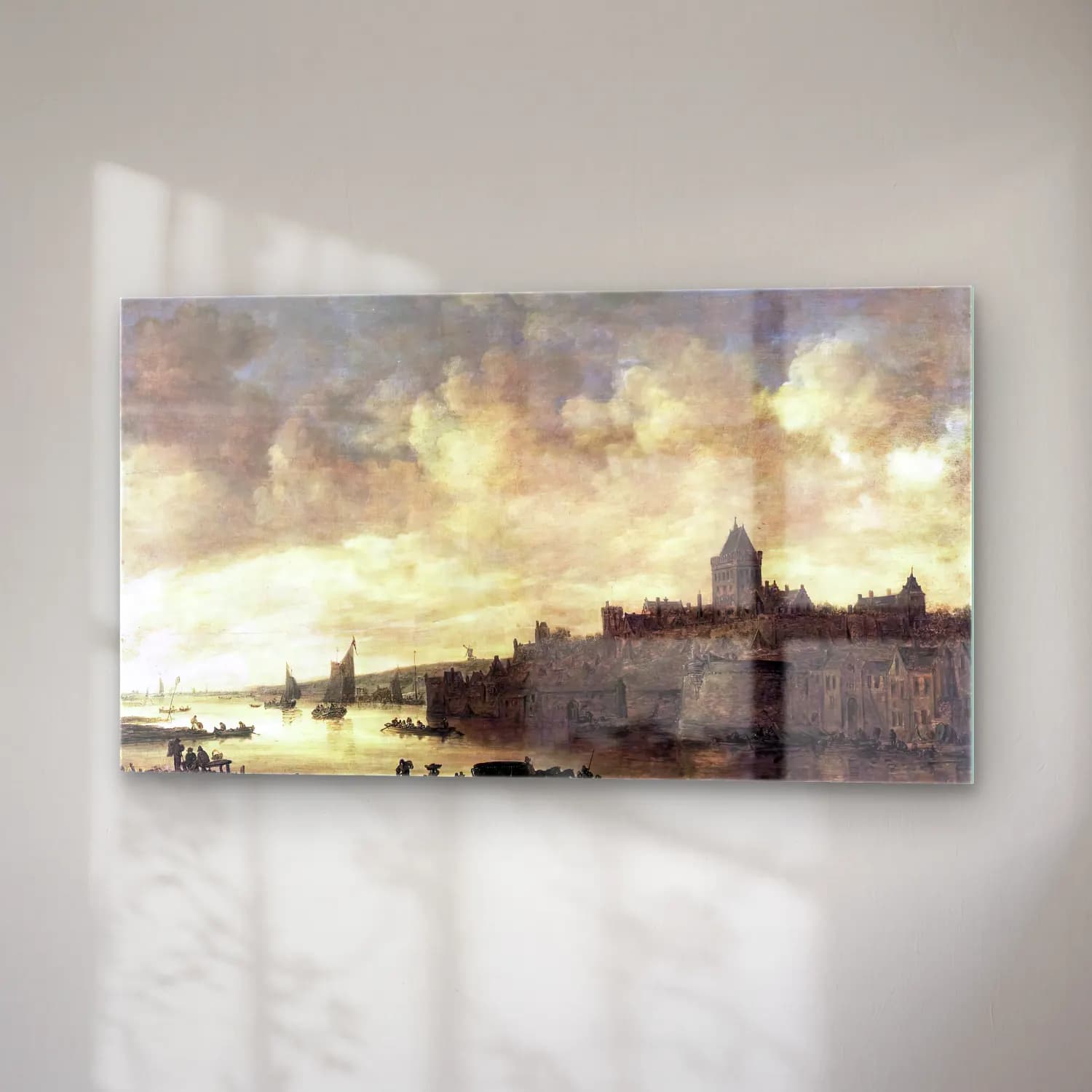 Jan van Goyen – View of Nijmegen cam tablo — sağ açıdan görünüm