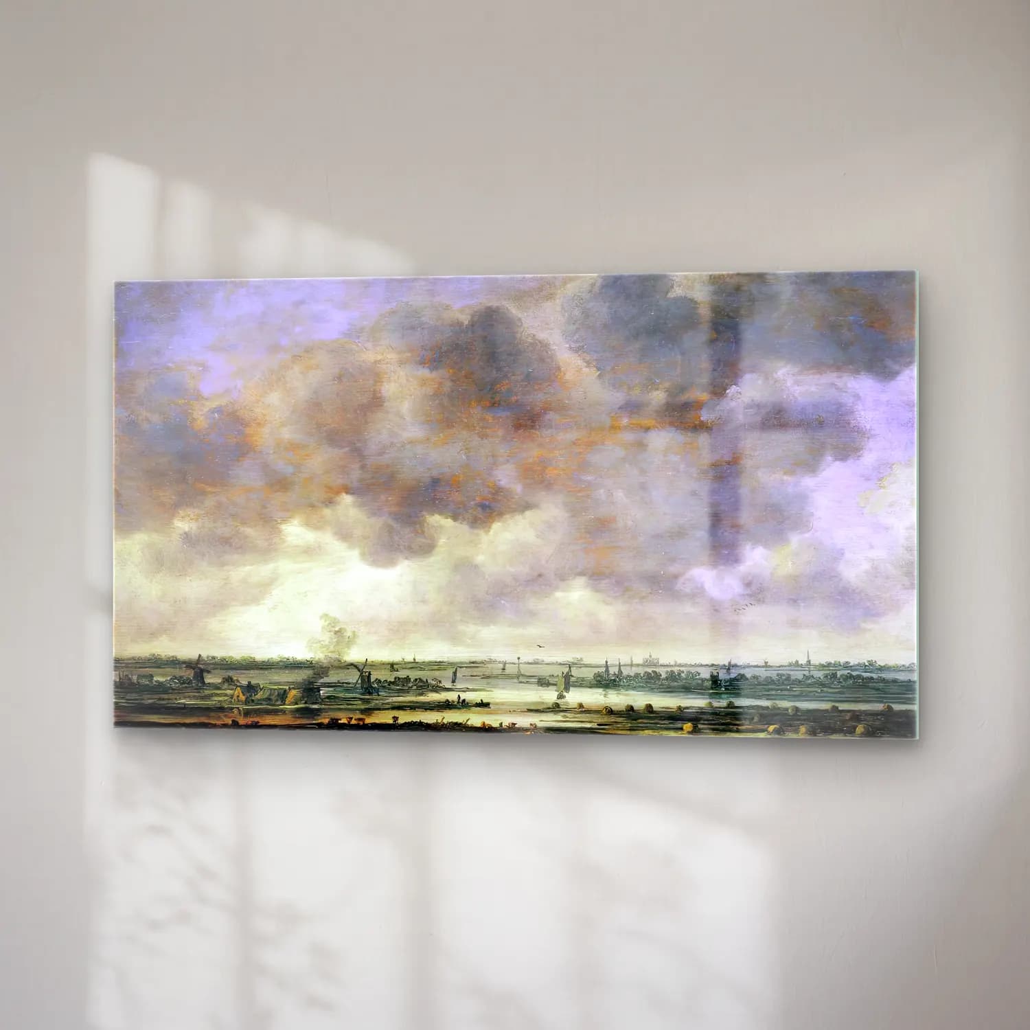 Jan van Goyen – View of the Haarlemmermeer cam tablo — sağ açıdan görünüm