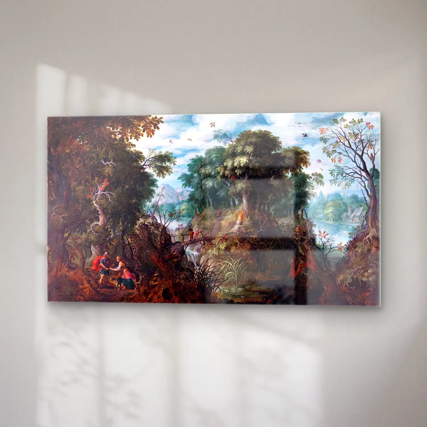 Alexander Keirinckx – Landscape with Cephalus and Procris cam tablo — sağ açıdan görünüm