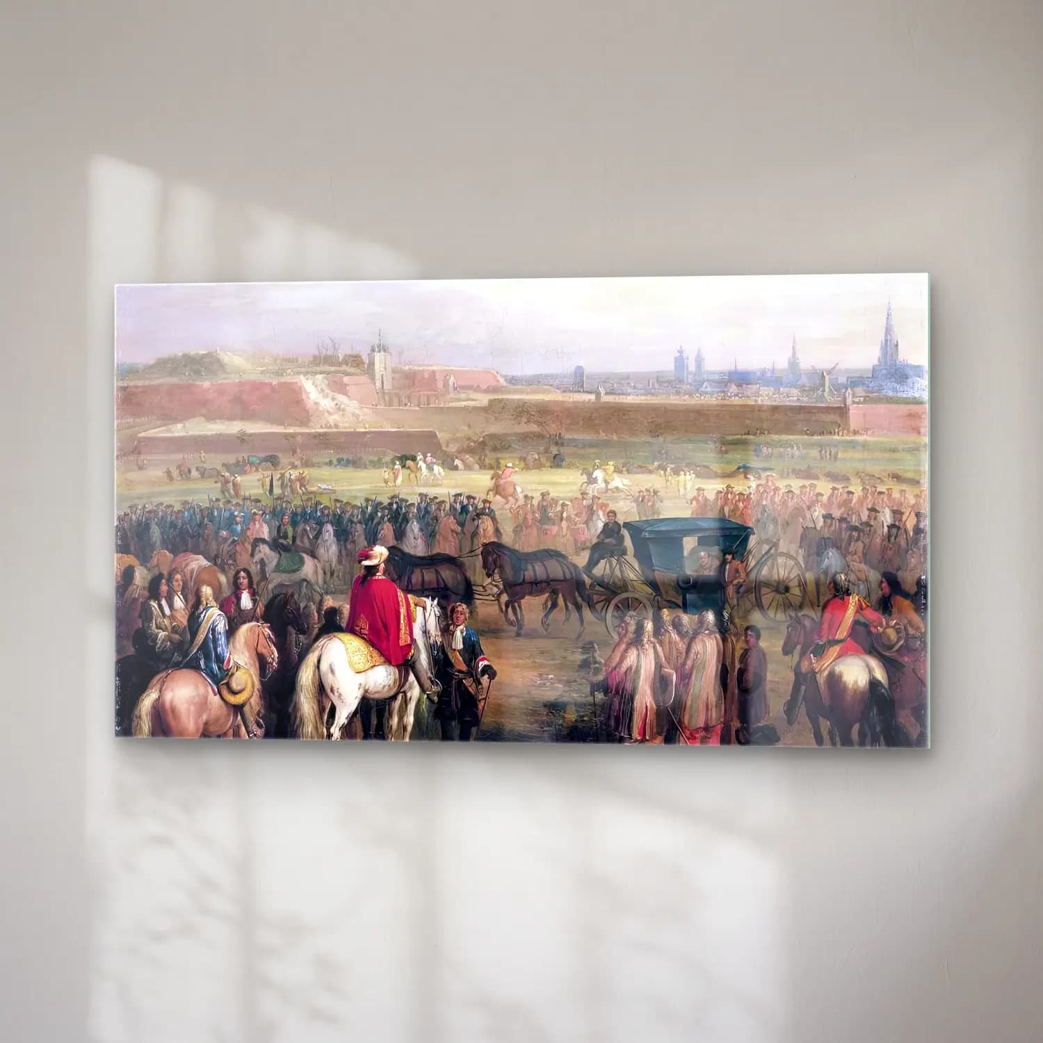 Adam Frans van der Meulen – The Surrender of Cambrai cam tablo — sağ açıdan görünüm