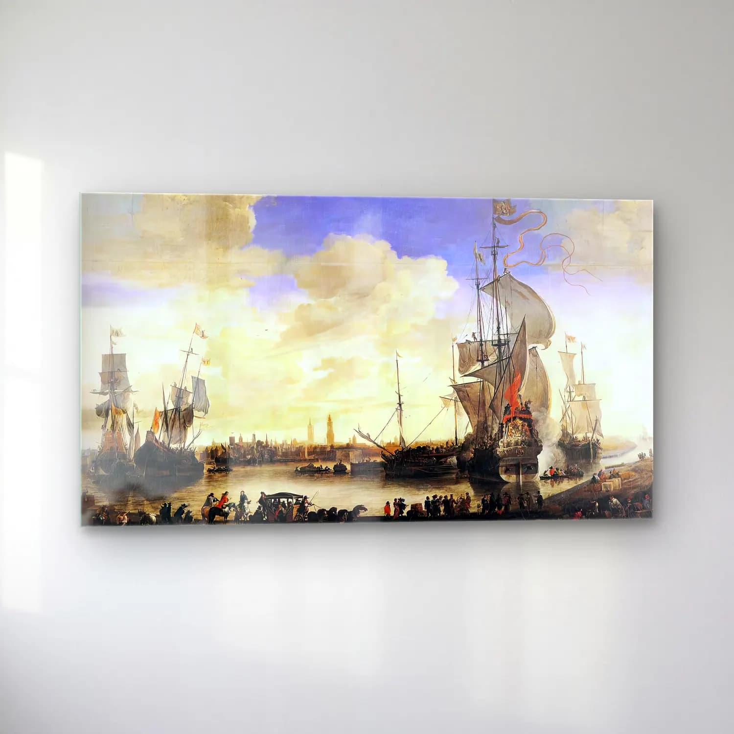 Hendrik van Minderhout – The Handelskom at Bruges cam tablo — sol açıdan görünüm