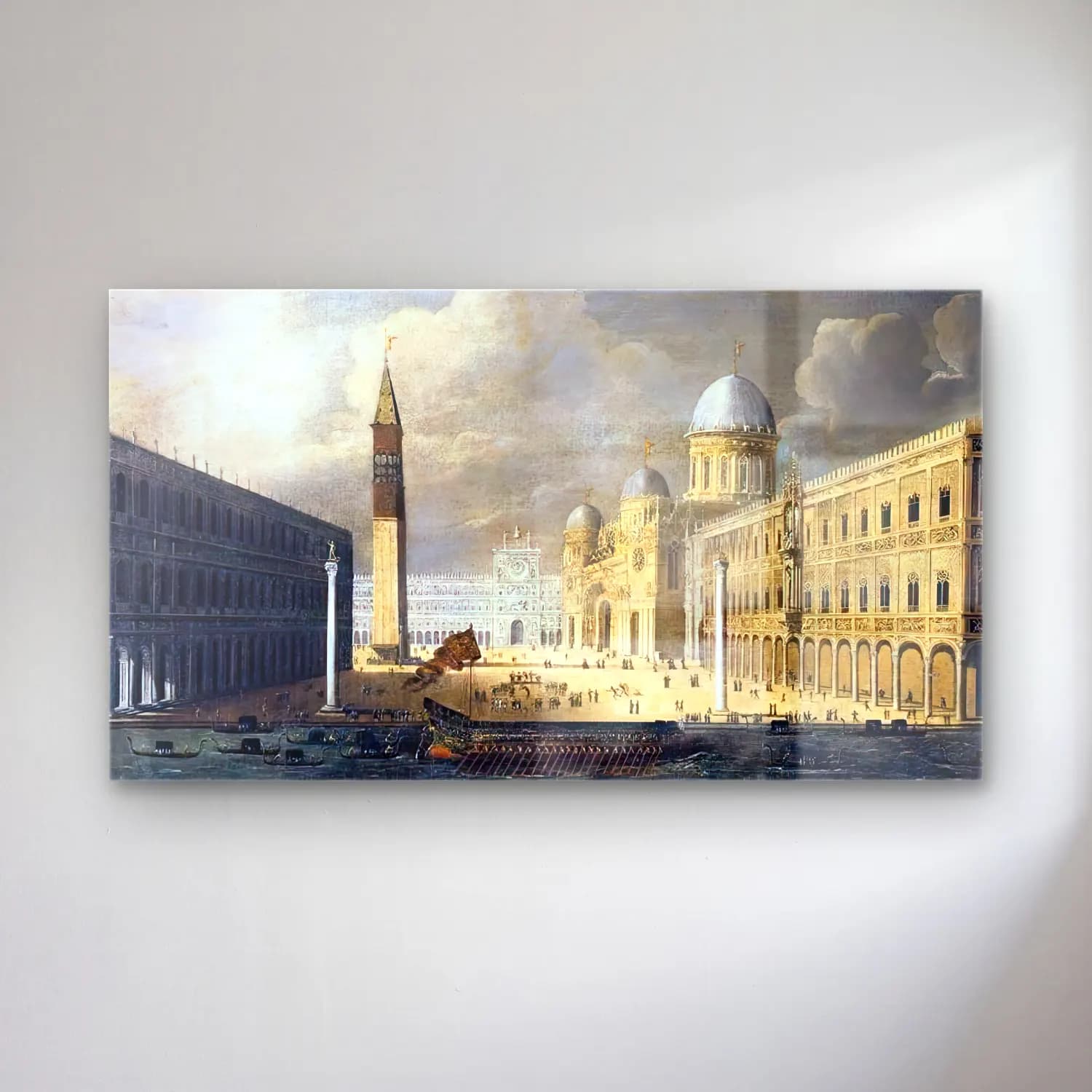 François de Nomé – A View of Venice cam tablo — François de Nomé – A View of Venice — vintage katedral