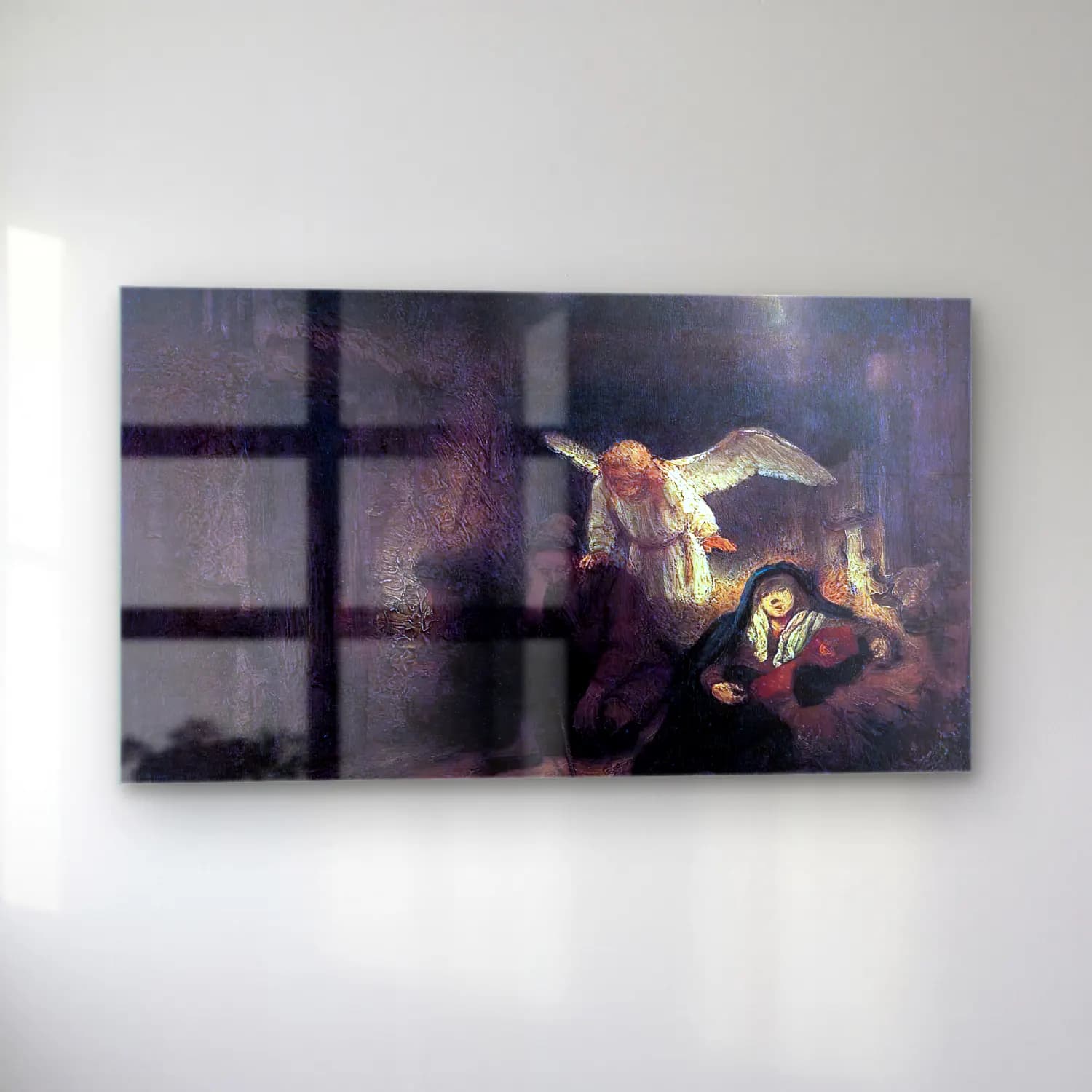 Rembrandt Harmenszoon van Rijn – Joseph s Dream cam tablo — sol açıdan görünüm
