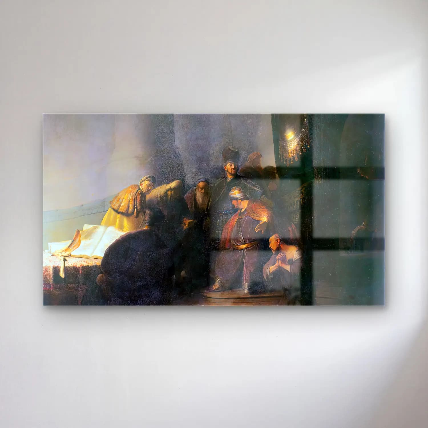 Rembrandt Harmenszoon van Rijn – Judas Returning the Thirty Pieces of Silver cam tablo — Rembrandt Harmenszoon van Rijn – Judas Returning the Thirty Pieces of Silver — yağlı boya dini sahne