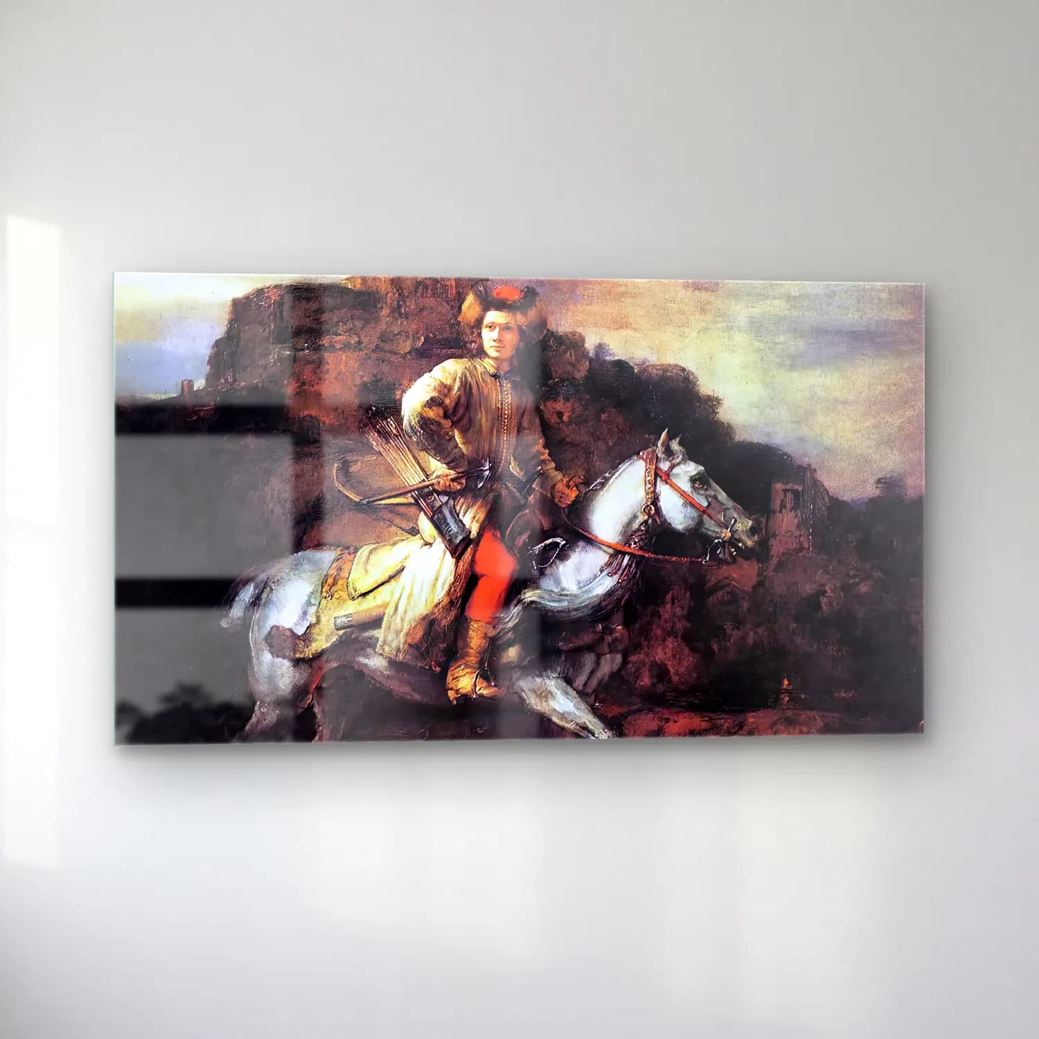 Rembrandt Harmenszoon van Rijn – The Polish Rider cam tablo — sol açıdan görünüm