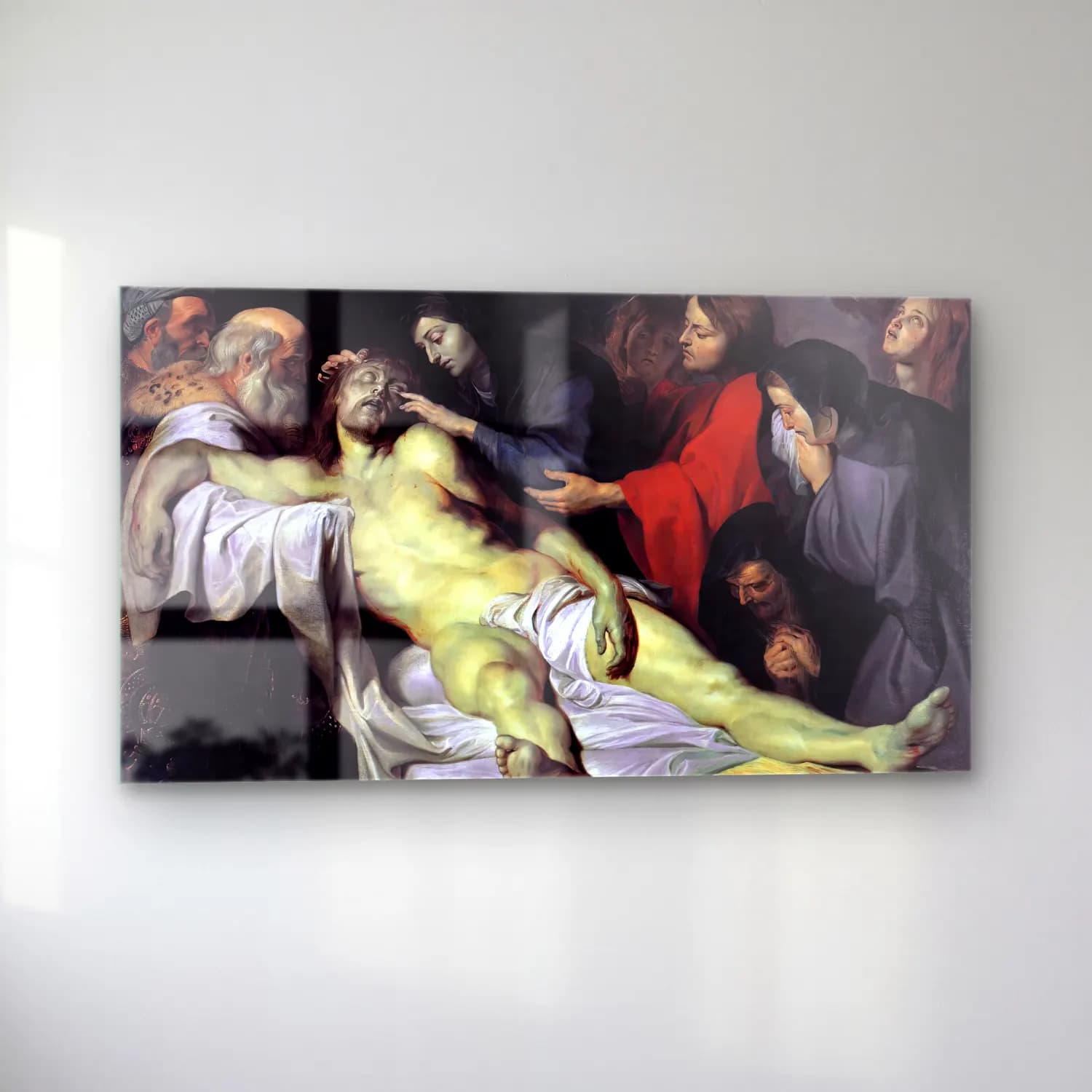 Peter Paul Rubens – Lamentation over the Dead Christ cam tablo — sol açıdan görünüm