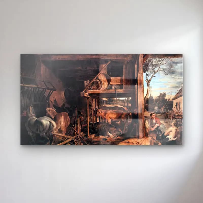 Peter Paul Rubens – Return of the Prodigal Son cam tablo — Peter Paul Rubens – Return of the Prodigal Son — yağlı boya i̇nek