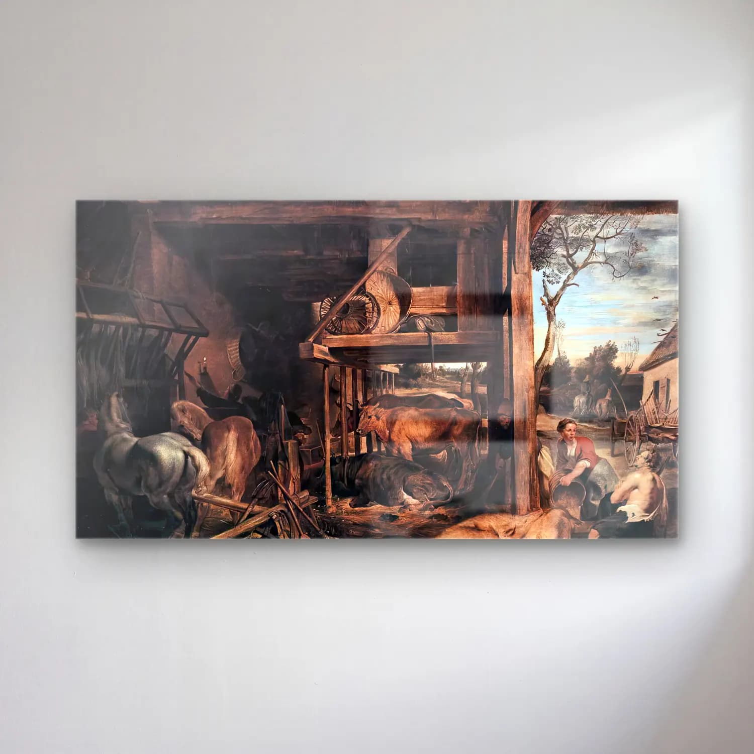 Peter Paul Rubens – Return of the Prodigal Son cam tablo — Peter Paul Rubens – Return of the Prodigal Son — yağlı boya i̇nek