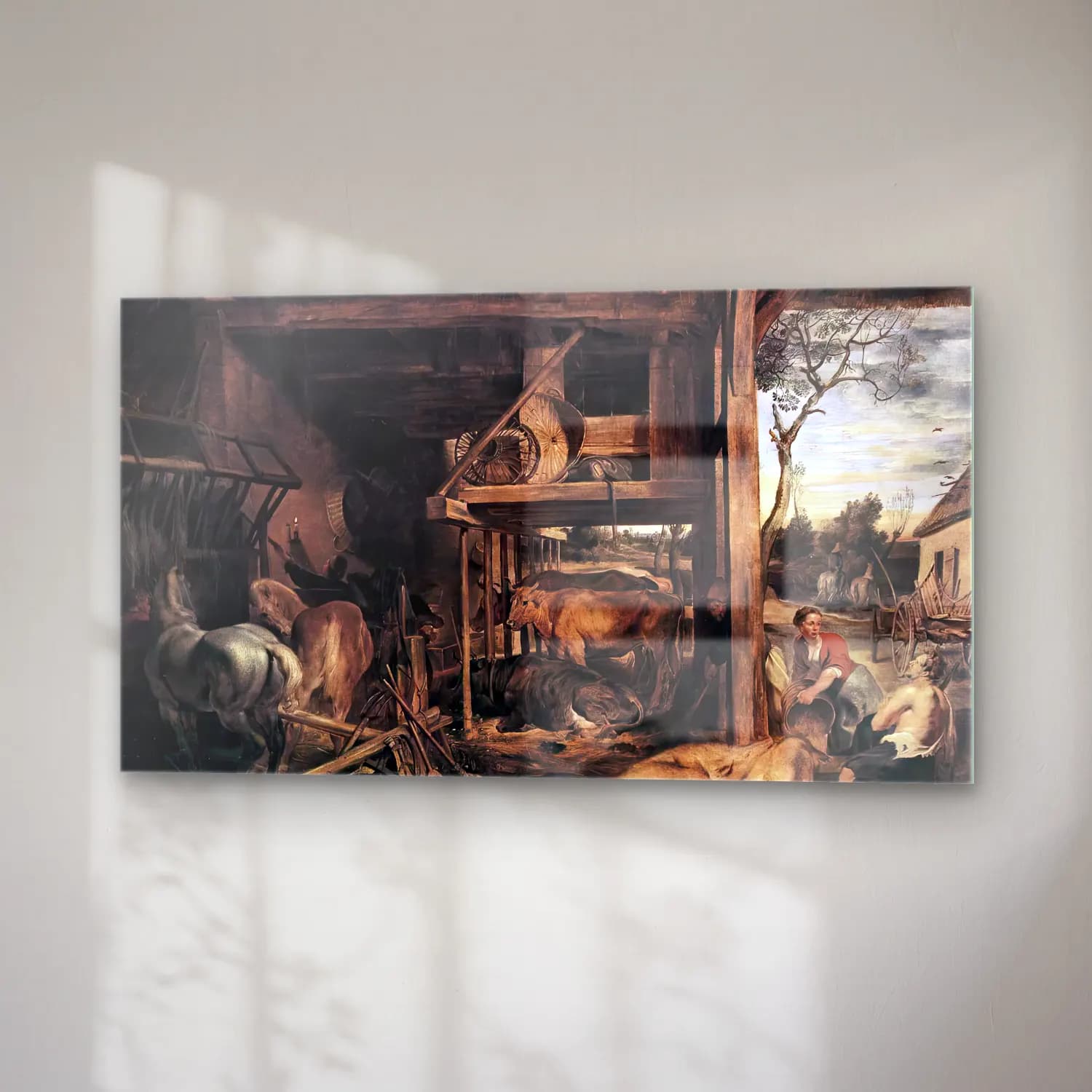Peter Paul Rubens – Return of the Prodigal Son cam tablo — sağ açıdan görünüm