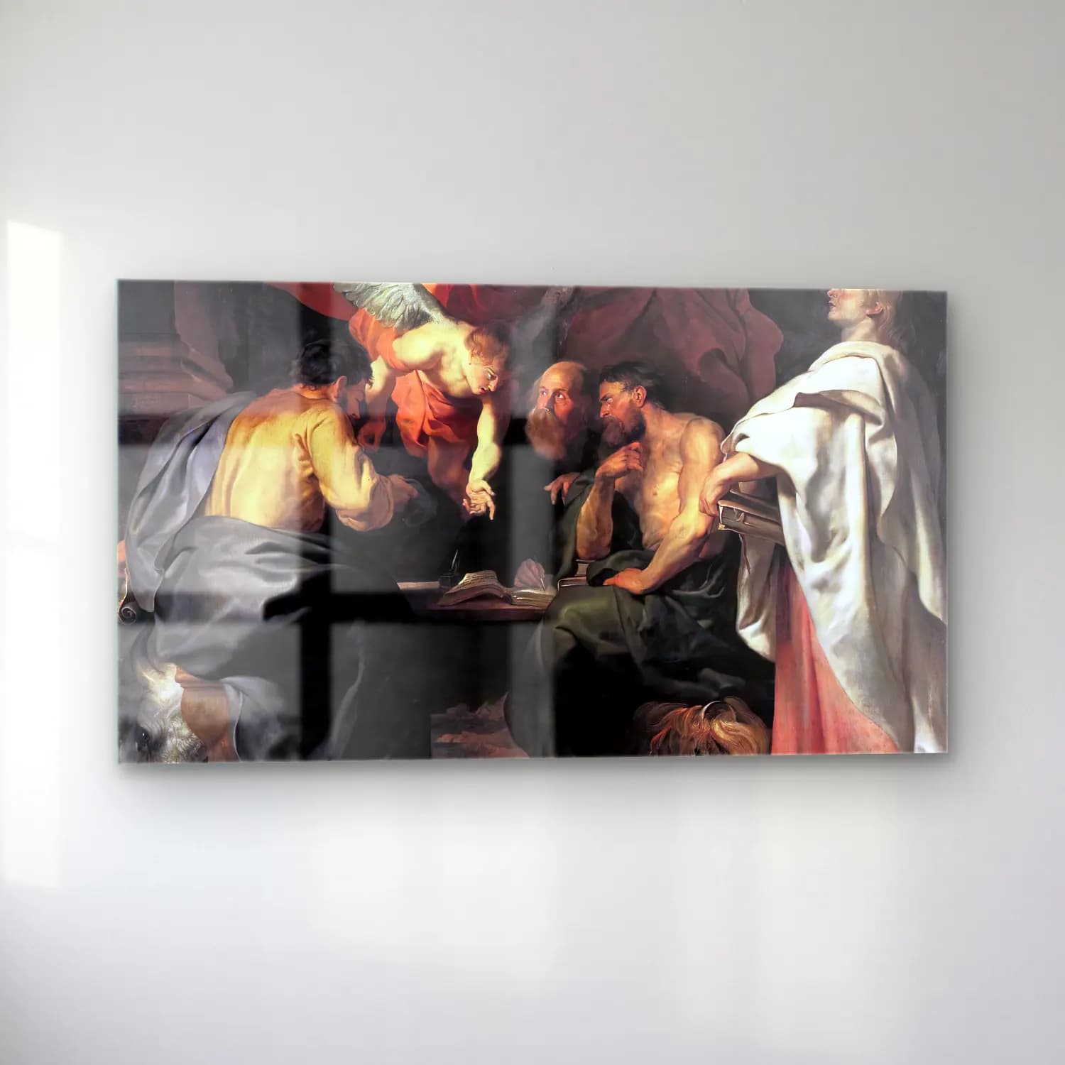 Peter Paul Rubens – The Four Evangelists cam tablo — sol açıdan görünüm