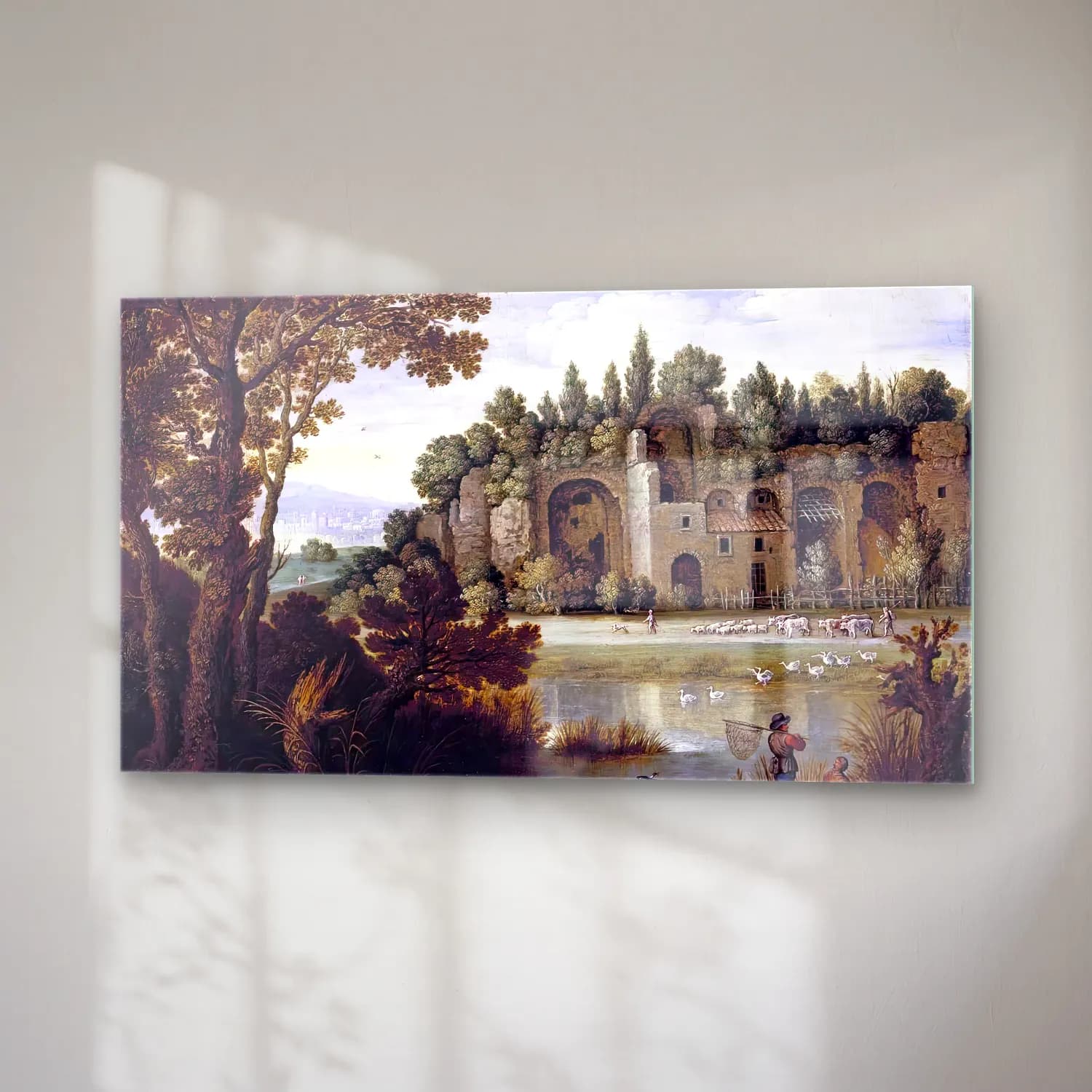 Maerten Ryckaert – Pastoral Landscape cam tablo — sağ açıdan görünüm
