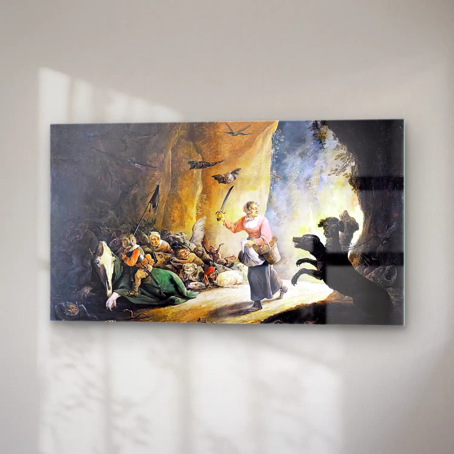 David Teniers the Younger – Dulle Griet (Mad Meg) cam tablo — sağ açıdan görünüm