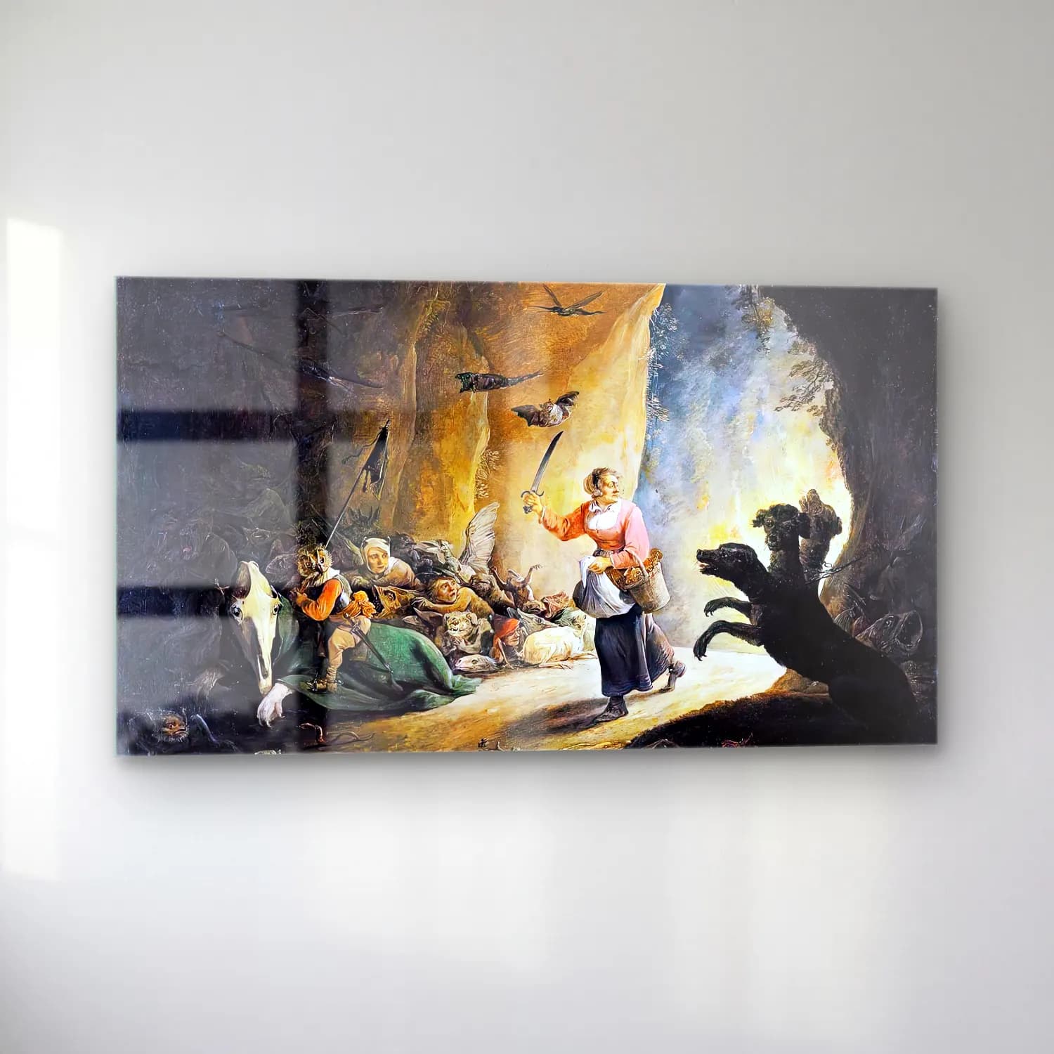 David Teniers the Younger – Dulle Griet (Mad Meg) cam tablo — sol açıdan görünüm
