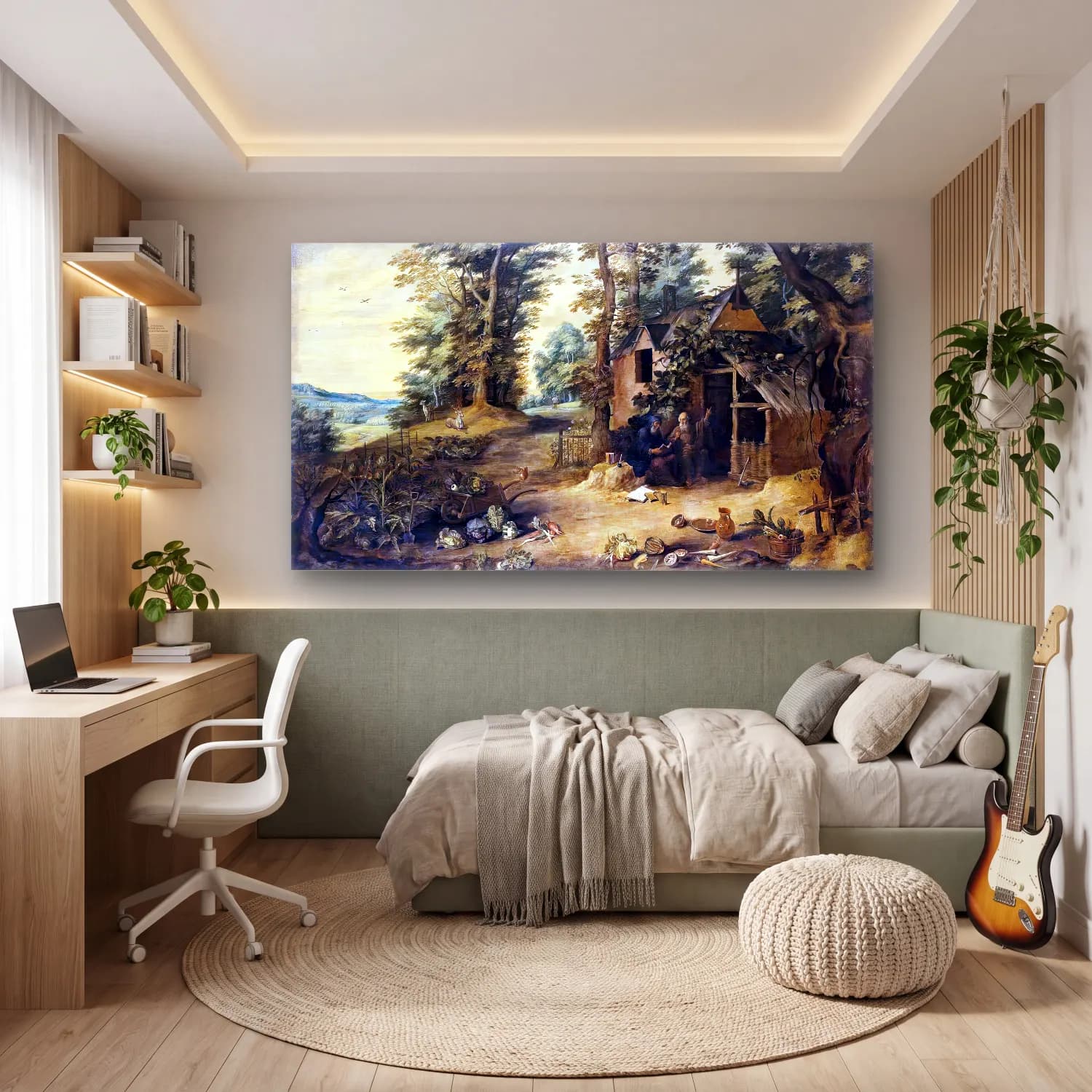 David Teniers the Younger – Landscape cam tablo — genç odasında