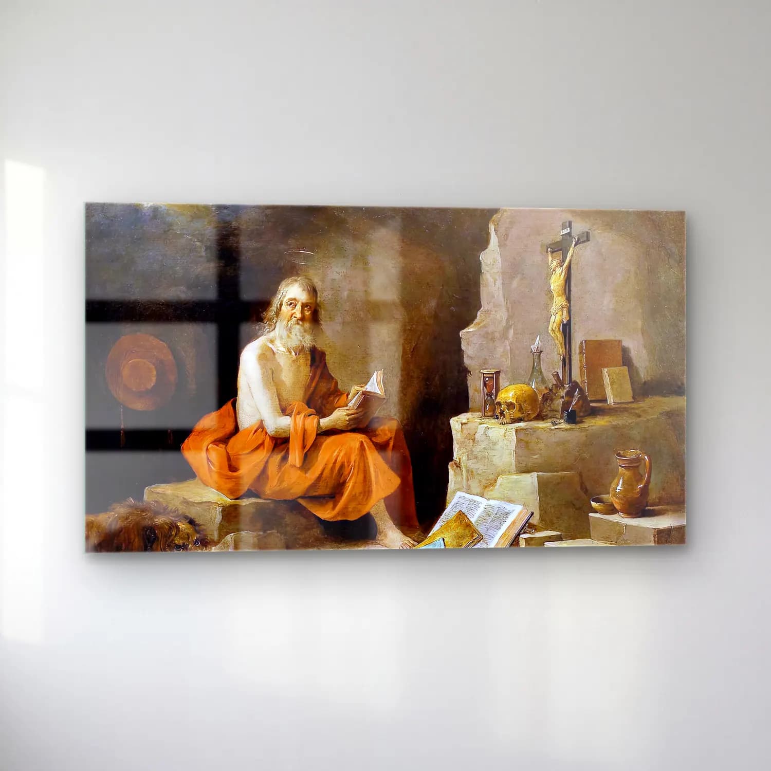 David Teniers the Younger – St Jerome cam tablo — sol açıdan görünüm