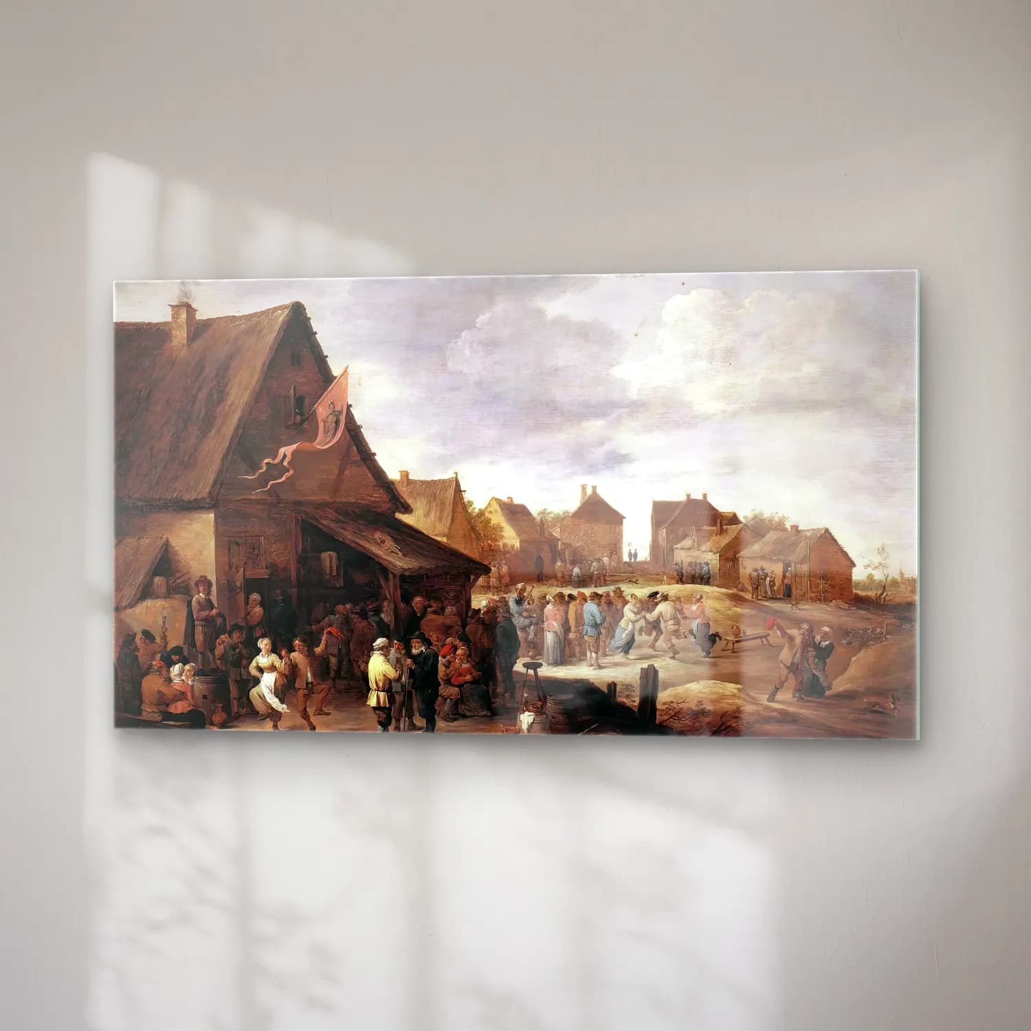 David Teniers the Younger – Village Feast cam tablo — sağ açıdan görünüm