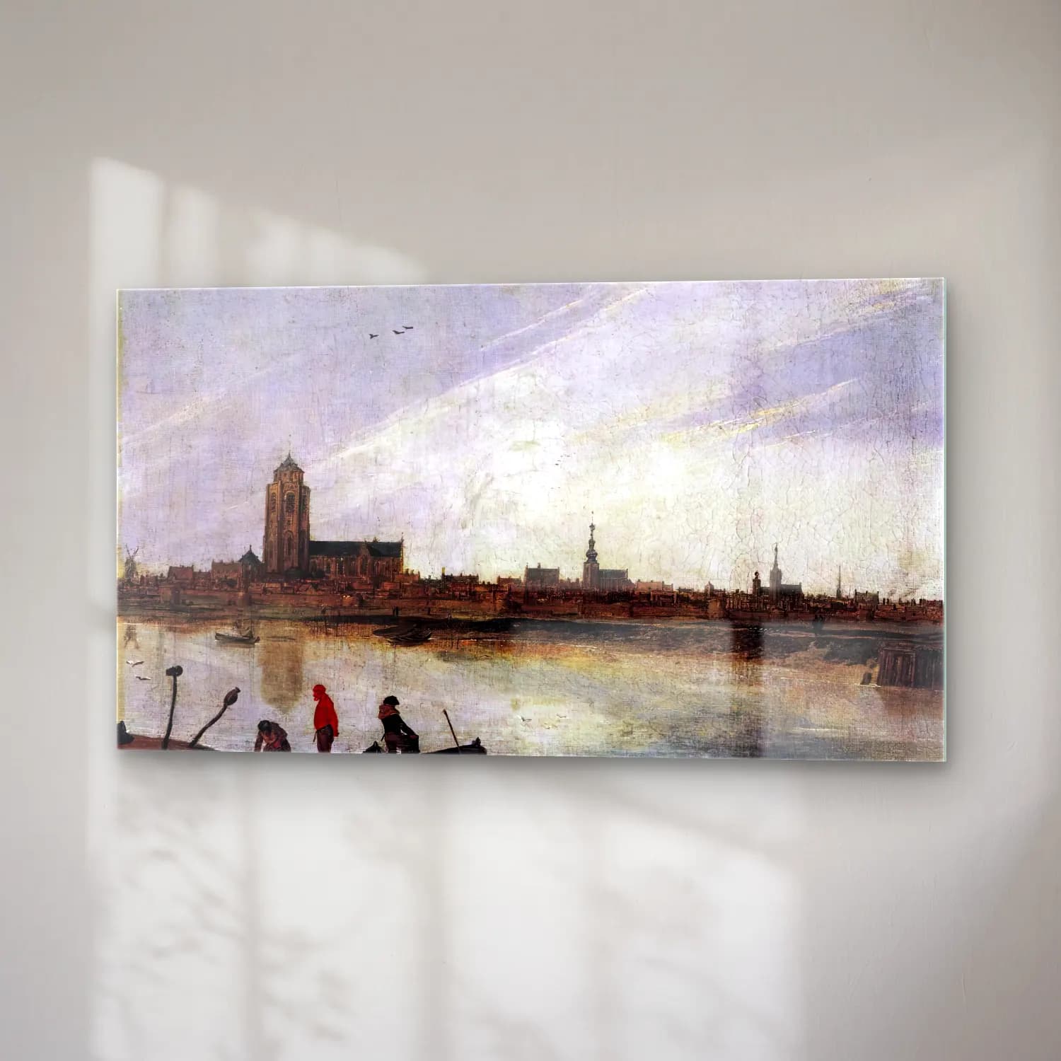 Esaias van de Velde – View of Zierikzee cam tablo — sağ açıdan görünüm