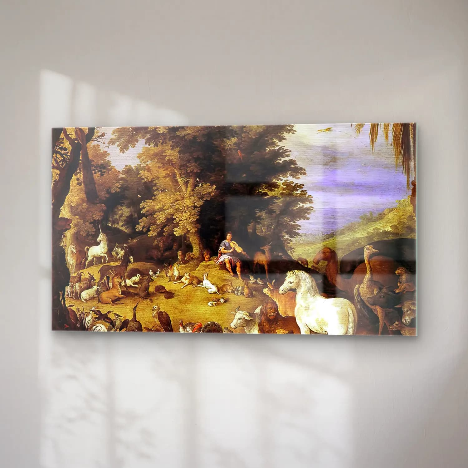 Sebastian Vrancx – Orpheus and the Beasts cam tablo — sağ açıdan görünüm