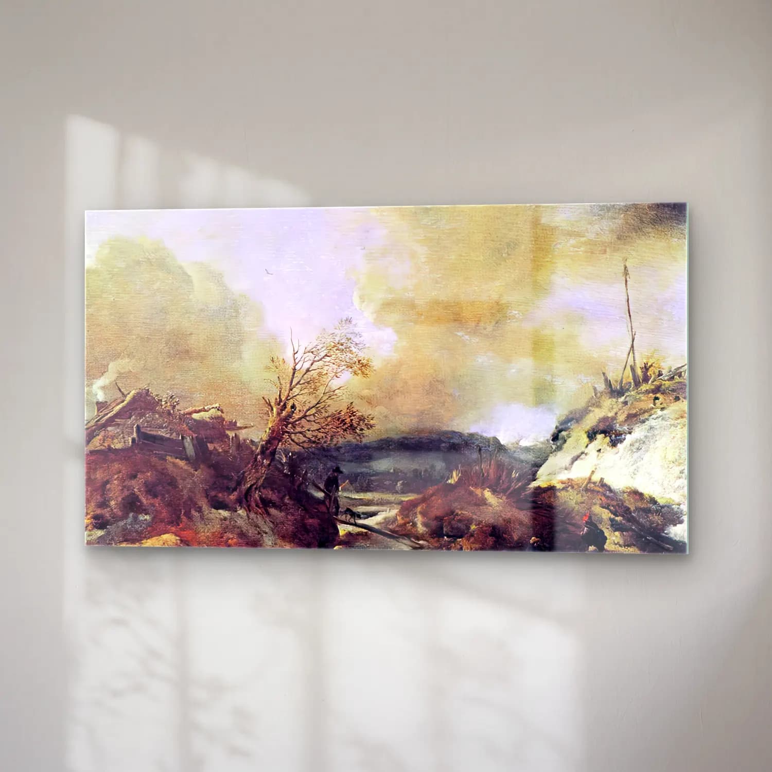 Philips Wouwerman – Dune Landscape cam tablo — sağ açıdan görünüm