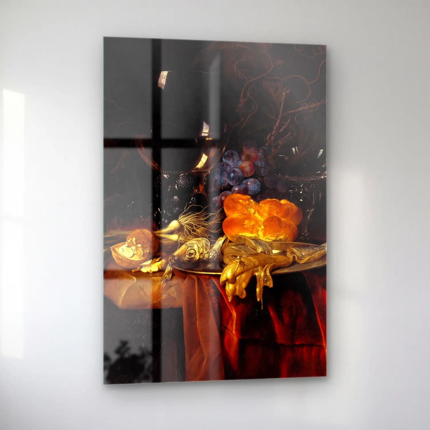 Willem van Aelst – Das Frühstück cam tablo — sol açıdan görünüm
