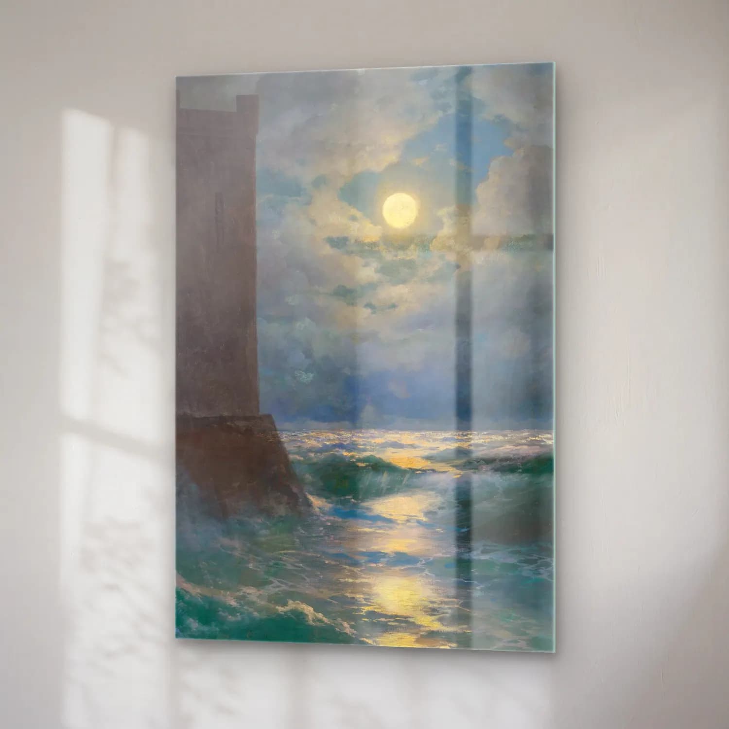 Konstantinovich Aivazovsky – Moonlight cam tablo — sağ açıdan görünüm