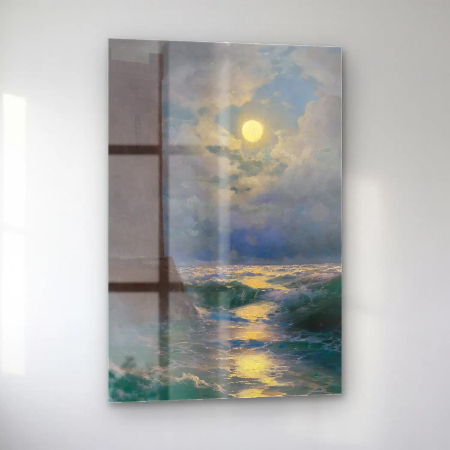 Konstantinovich Aivazovsky – Moonlight cam tablo — sol açıdan görünüm