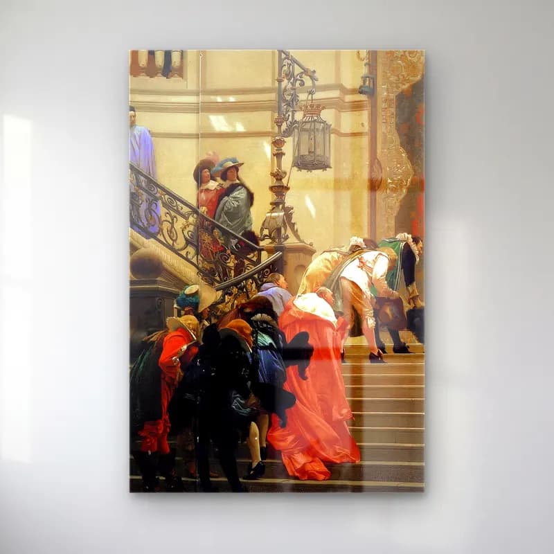 Jean-Léon Gérôme – L’eminence Grise cam tablo — Jean-Léon Gérôme – L’eminence Grise — yağlı boya dini sahne