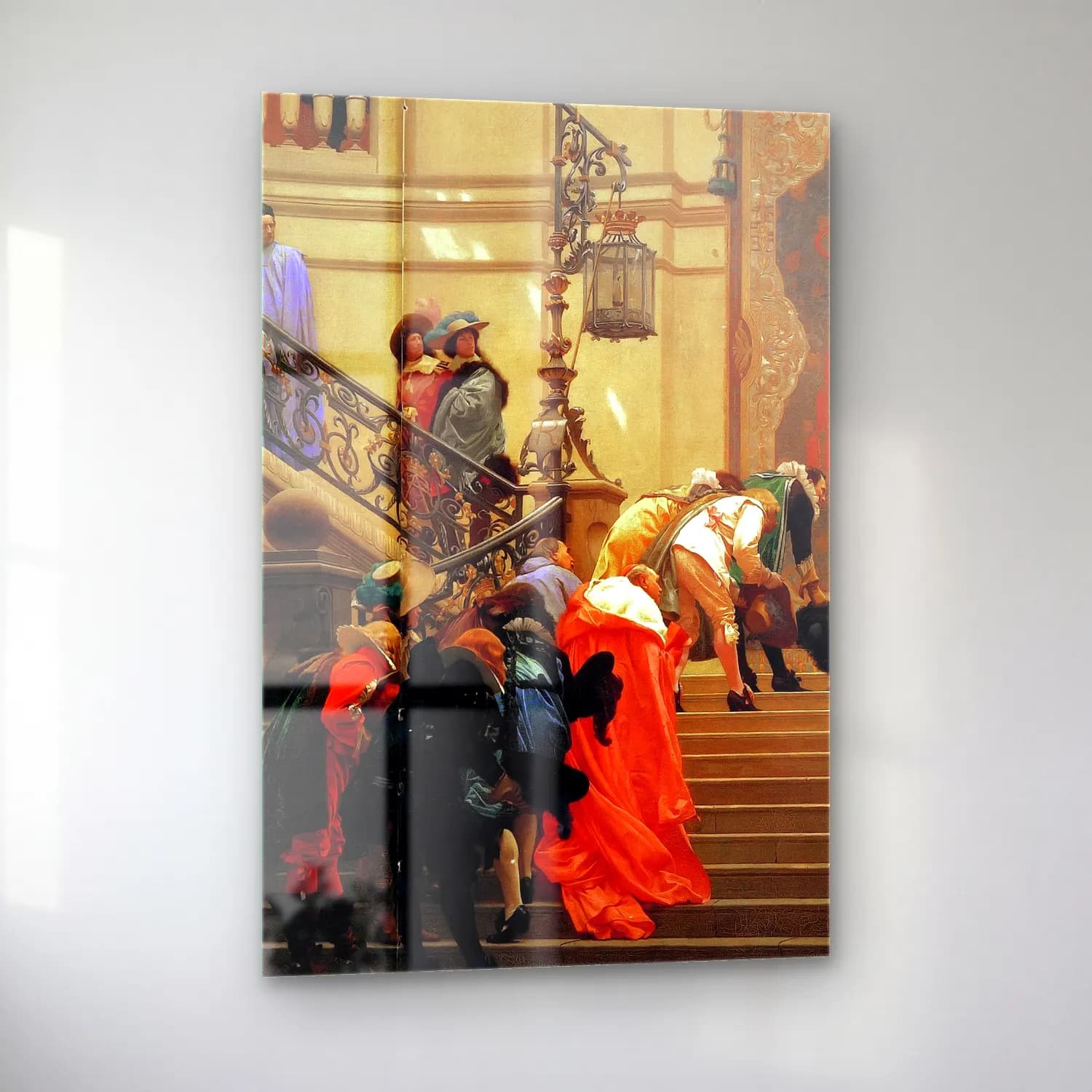Jean-Léon Gérôme – L’eminence Grise cam tablo — sol açıdan görünüm