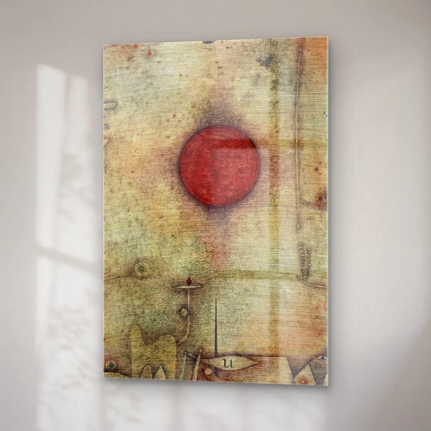 Paul Klee – Ad marginem cam tablo — sağ açıdan görünüm
