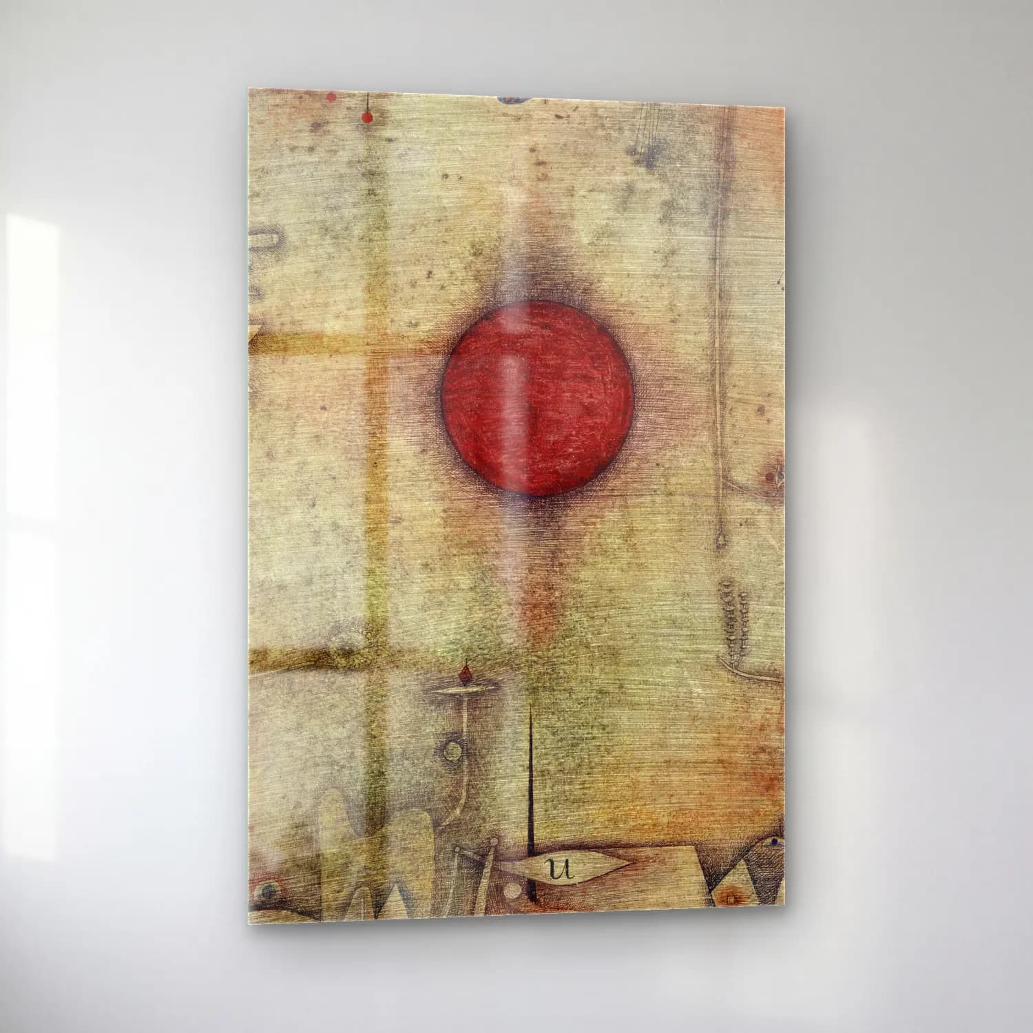 Paul Klee – Ad marginem cam tablo — sol açıdan görünüm