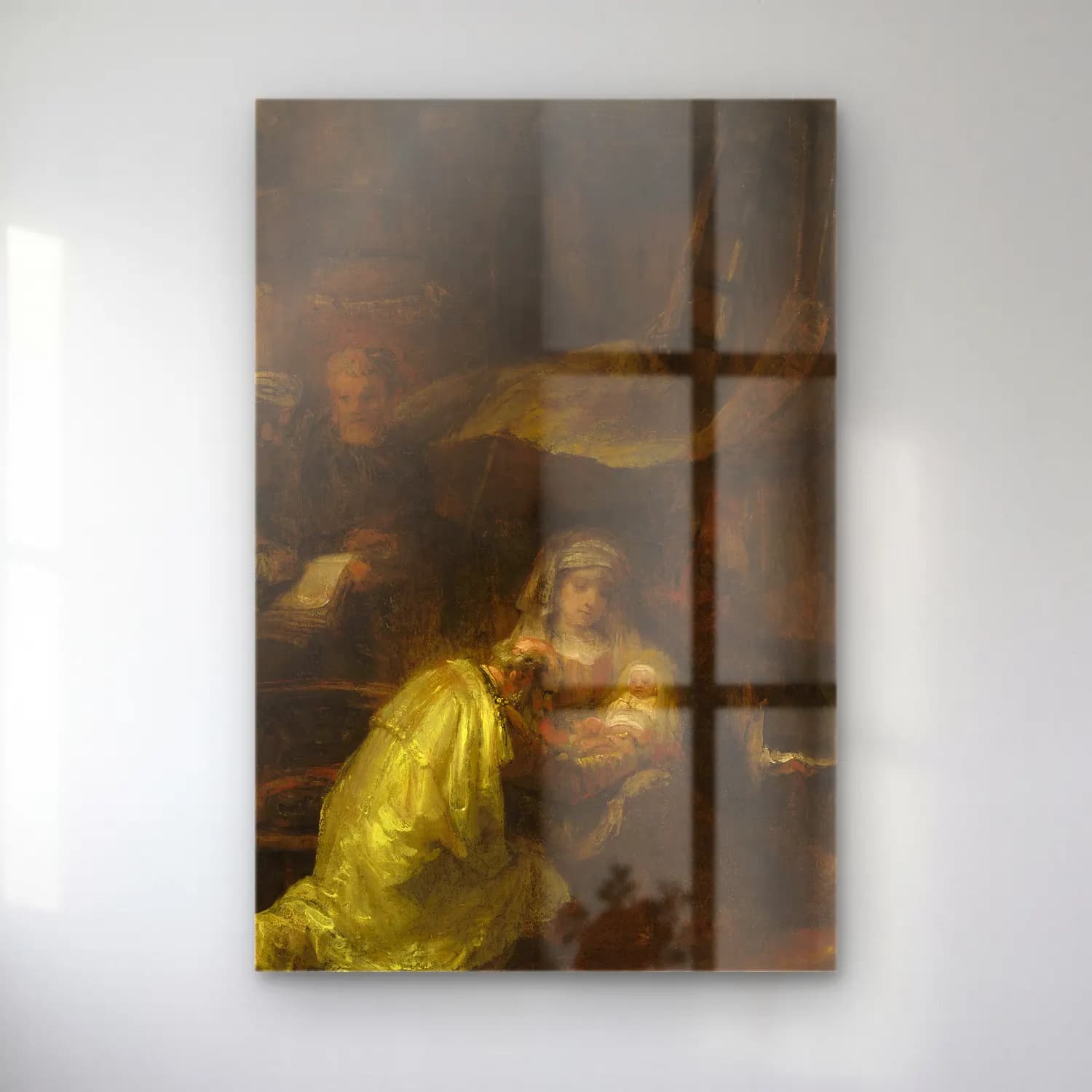 Rembrandt van Rijn – Titus, the Artist’s Son cam tablo — Rembrandt van Rijn – Titus, the Artist’s Son — empresyonist dini sahne