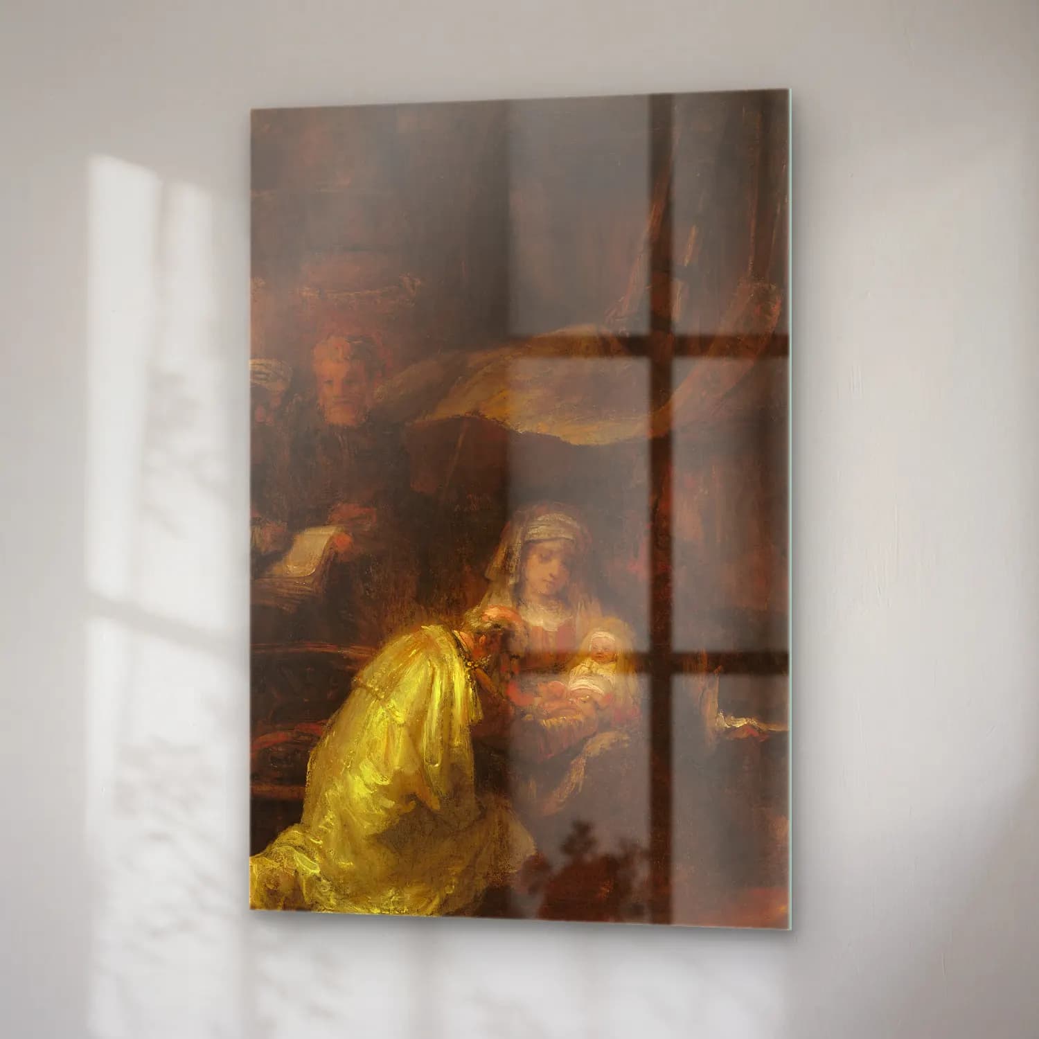 Rembrandt van Rijn – Titus, the Artist’s Son cam tablo — sağ açıdan görünüm